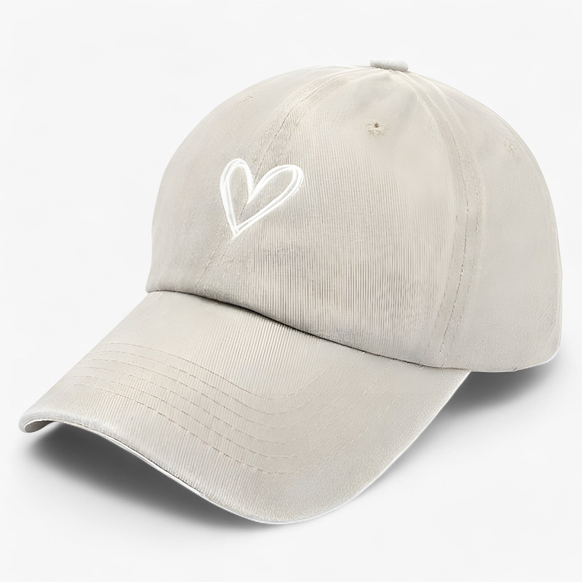 Kärlek | Justerbar Baseballkasket - Retro Charme & Solbeskyttelse - Khaki - men's fashion - {{ product_tags }