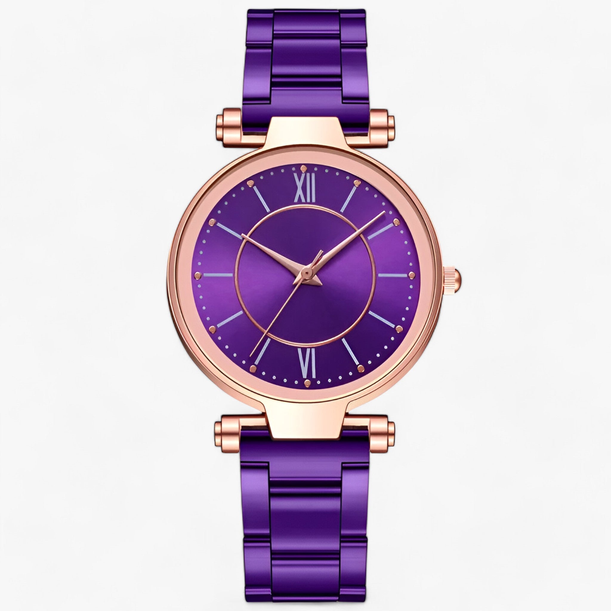LUCIA | Luksusur - Klassisk stil med moderne funktioner - Violet - watches - {{ product_tags }
