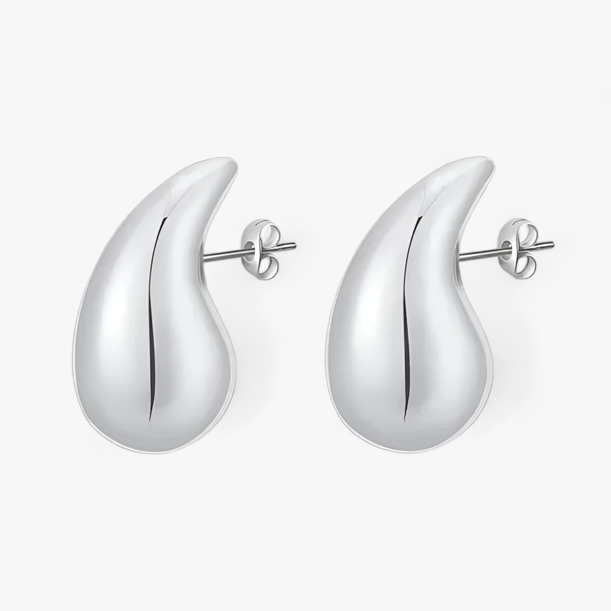 ELEGANCE | Sterling Sølv Øreringe - Bæredygtigt og elegant smykke - Sølv - women's fashion - {{ product_tags }