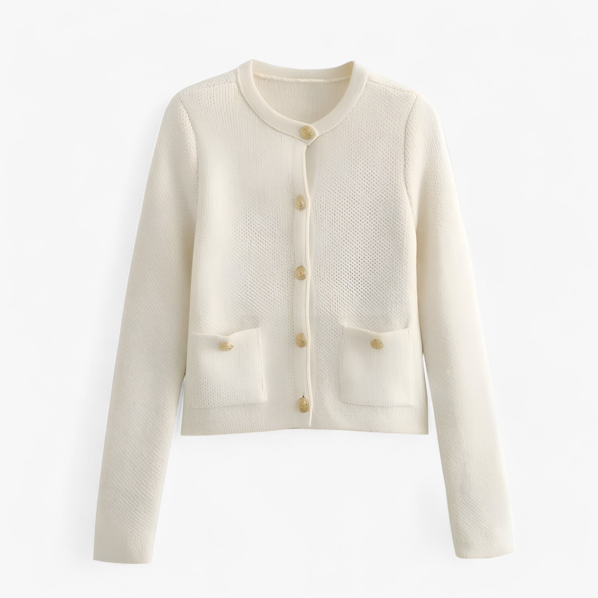 TRAFTOP | Strikket vest - Helt uden anstrengelse mode og varme - Hvid - women's fashion - {{ product_tags }