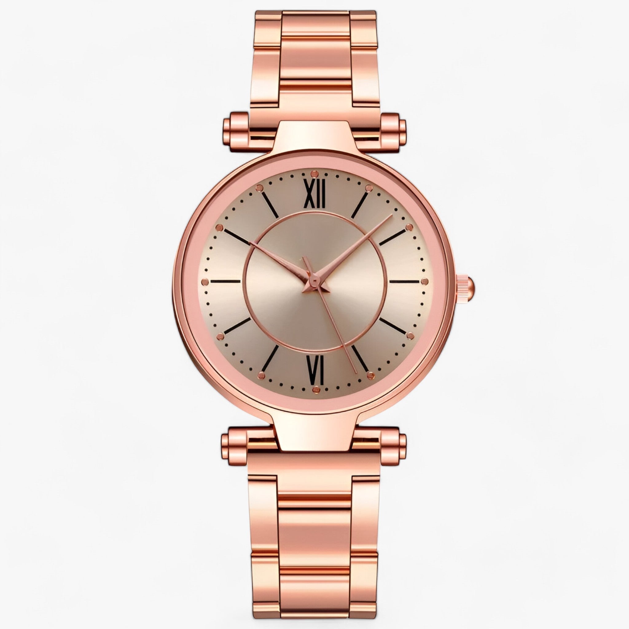 LUCIA | Luksusur - Klassisk stil med moderne funktioner - Rosé guld - watches - {{ product_tags }