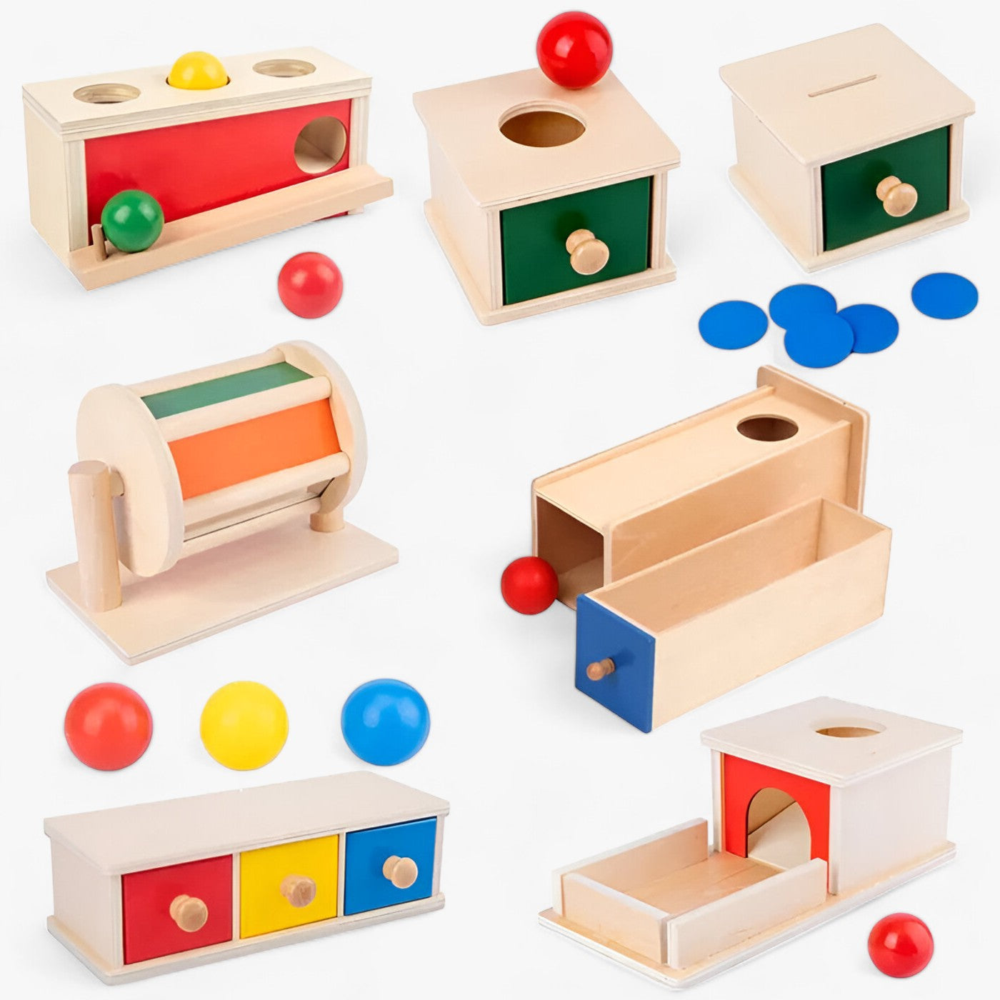 Monty | Sensorisk møntboks - Babys sanseopdagelse - Type 5 - baby - {{ product_tags }