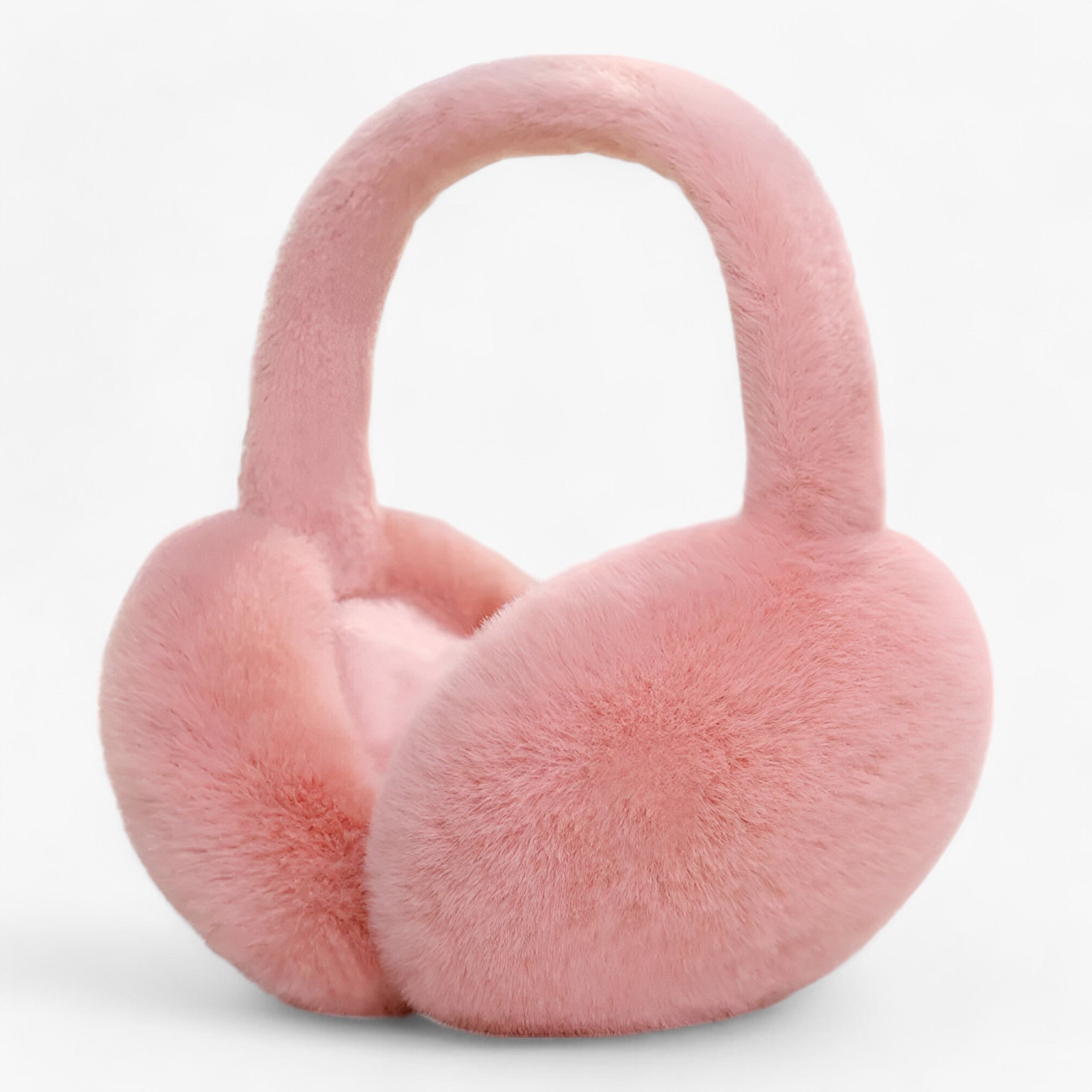 Mila | Bløde Plys Ørevarmere - Beskyttelse mod Kulde - Mørkerød - winter - {{ product_tags }