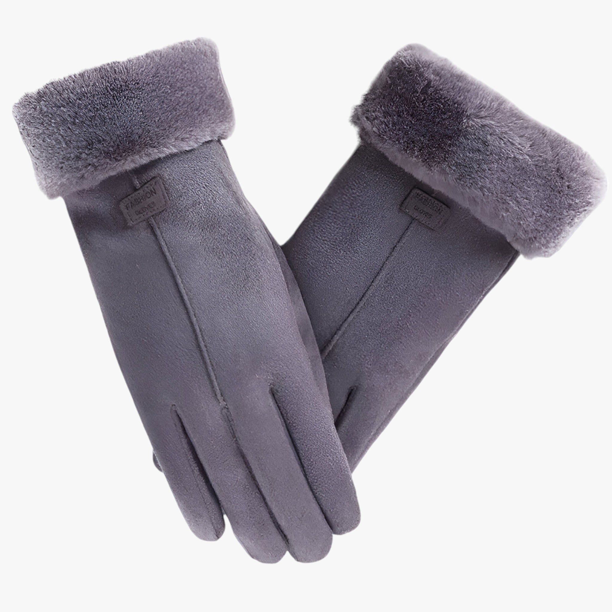 FluffyWarm | Modehandsker - Søde & Behagelige til vinteren - Grå En størrelse - winter - {{ product_tags }
