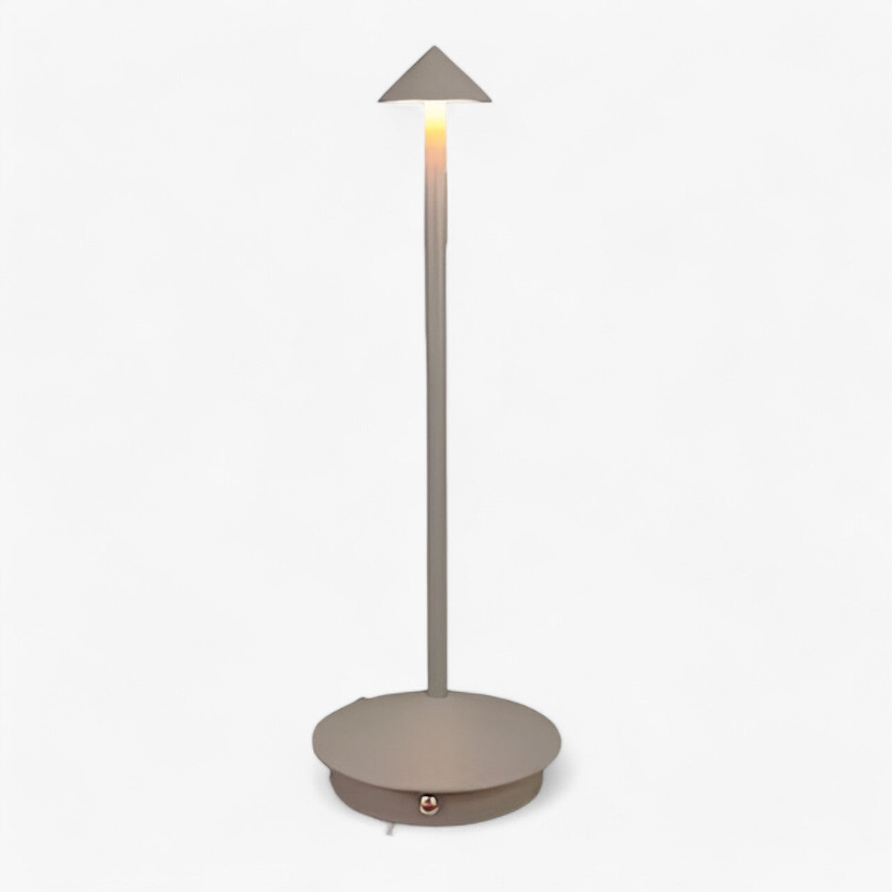 Tavolo | Genopladelig Type-C bordlampe - Kreativ LED-belysning til spisestuer og dekoration - Grå - other - {{ product_tags }