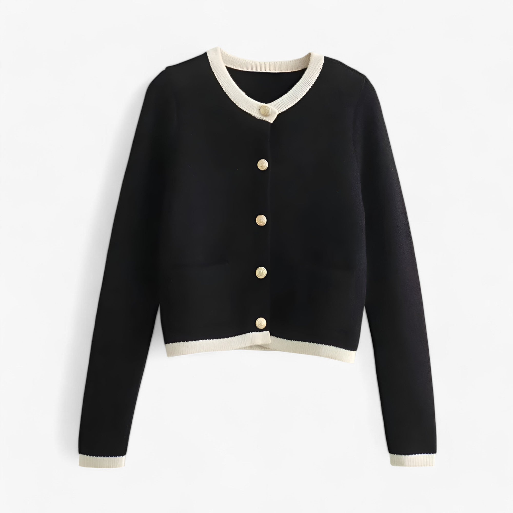 TRAFTOP | Strikket vest - Helt uden anstrengelse mode og varme - Sort - women's fashion - {{ product_tags }
