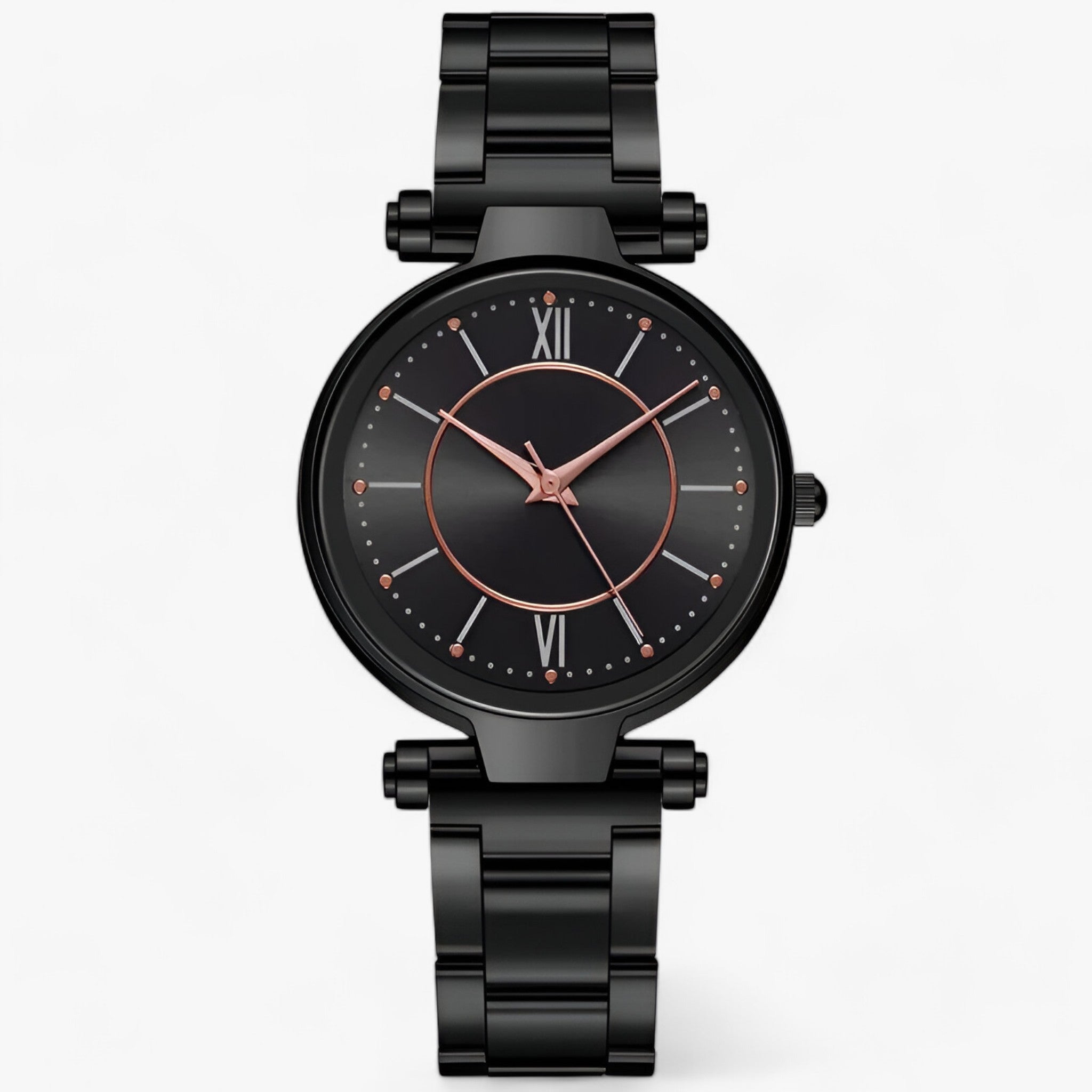 LUCIA | Luksusur - Klassisk stil med moderne funktioner - Sort - watches - {{ product_tags }