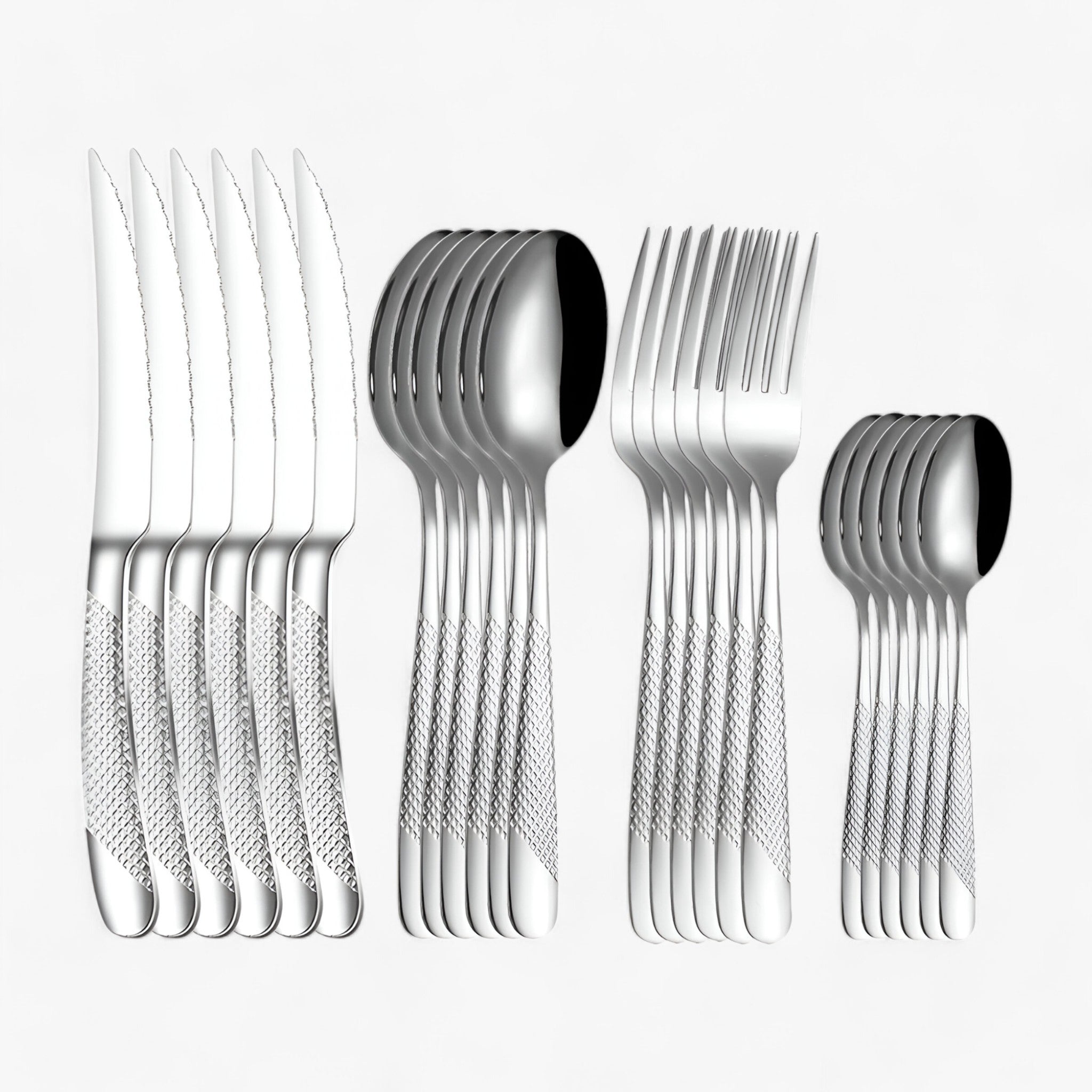 StarDine | Bestik sættet i rustfrit stål - Sølv - house & garden - {{ product_tags }