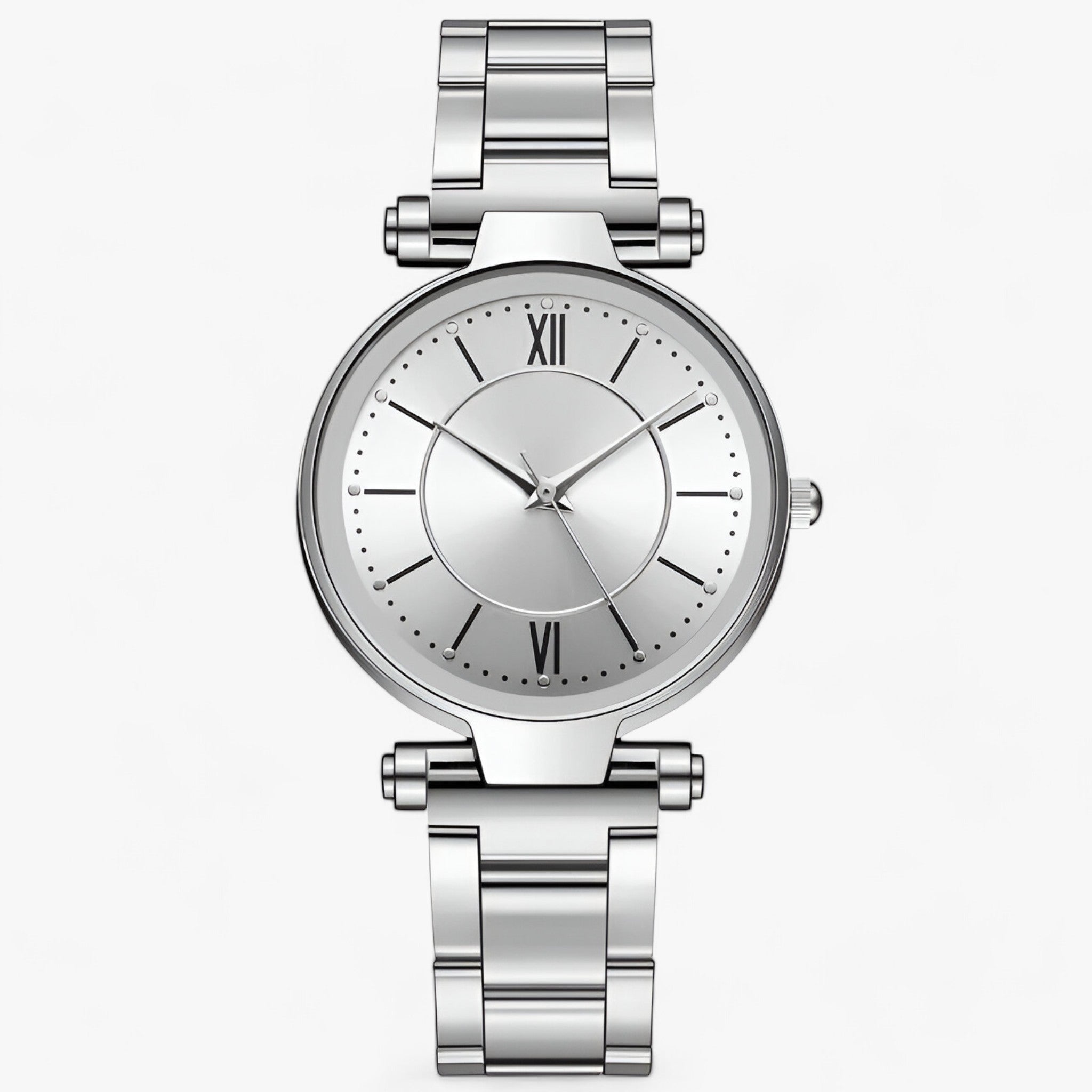 LUCIA | Luksusur - Klassisk stil med moderne funktioner - Sølv - watches - {{ product_tags }