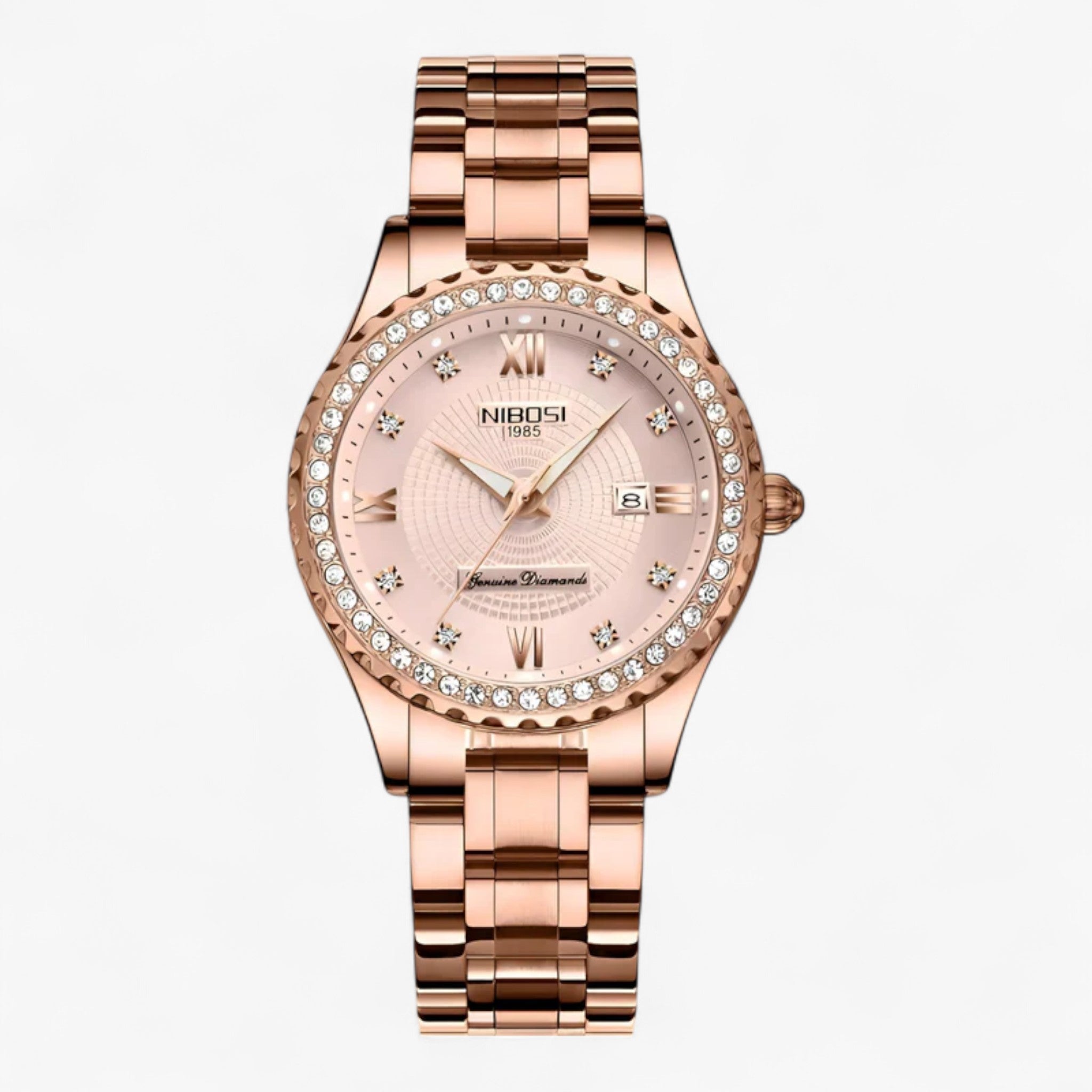 Agnes | Luksus dameur - præcision og stil - Rose guld - watches - {{ product_tags }