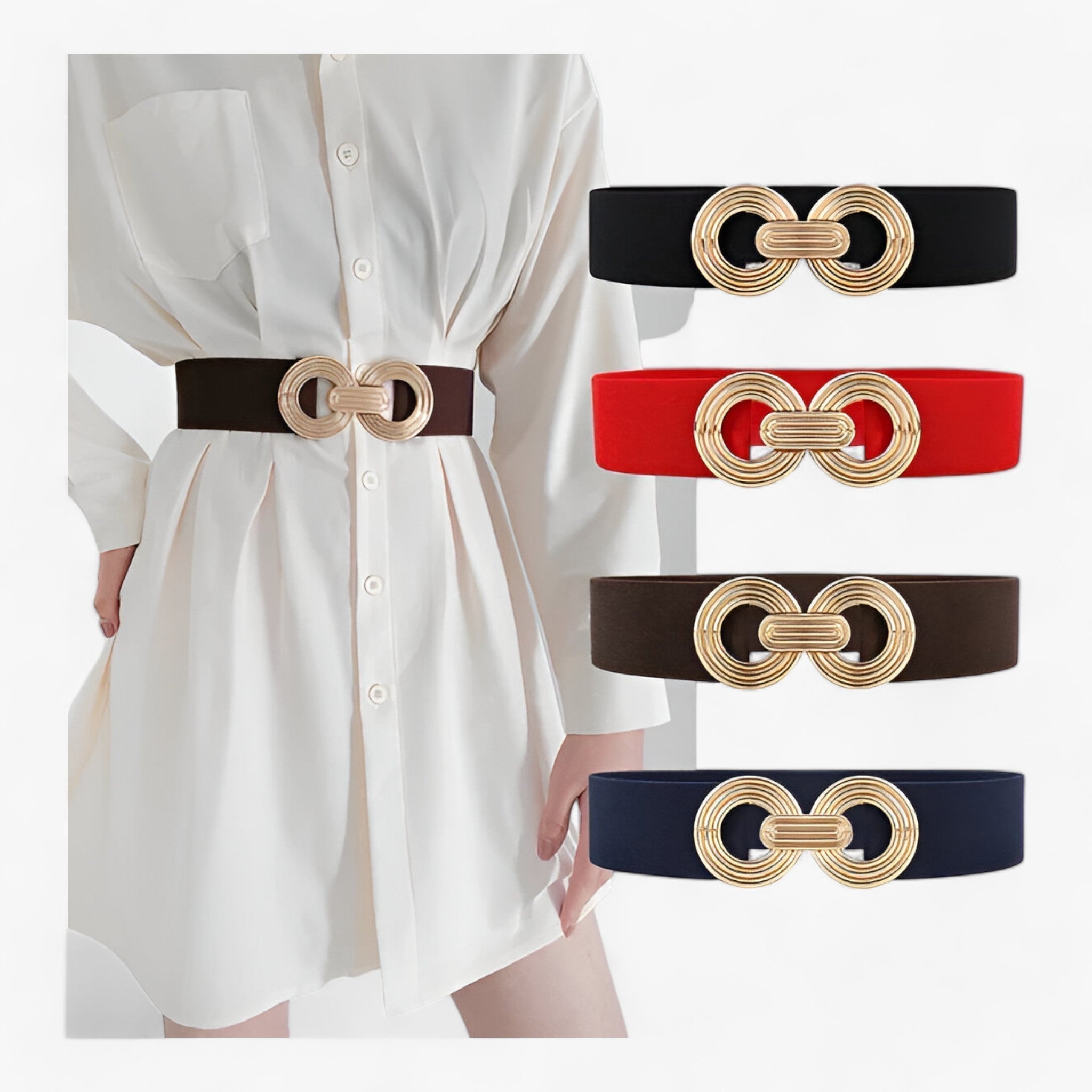 CHIC | Elastisk bånd - Perfekt til fester og hverdag - - women's fashion - {{ product_tags }