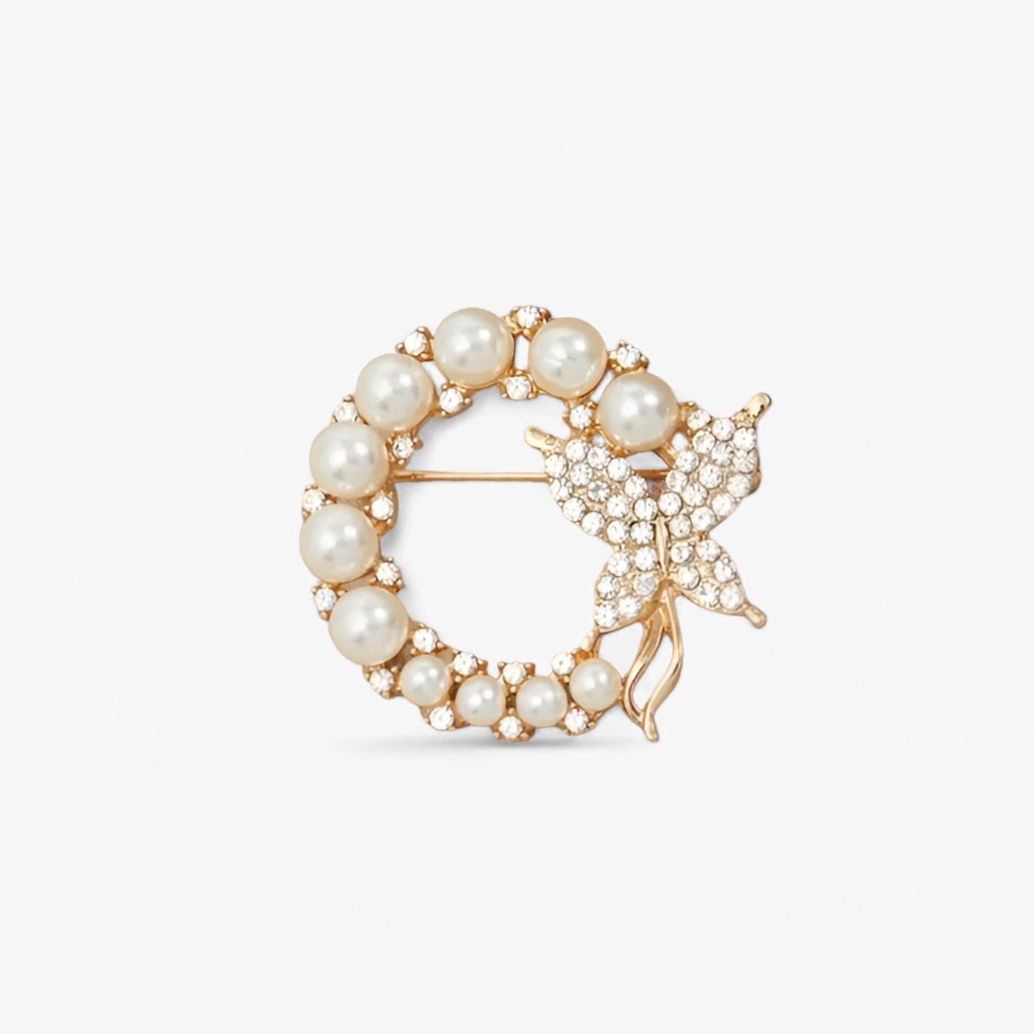 Aurelia | Broche Sommerfugl - Hæv din stil - Orange - other - {{ product_tags }