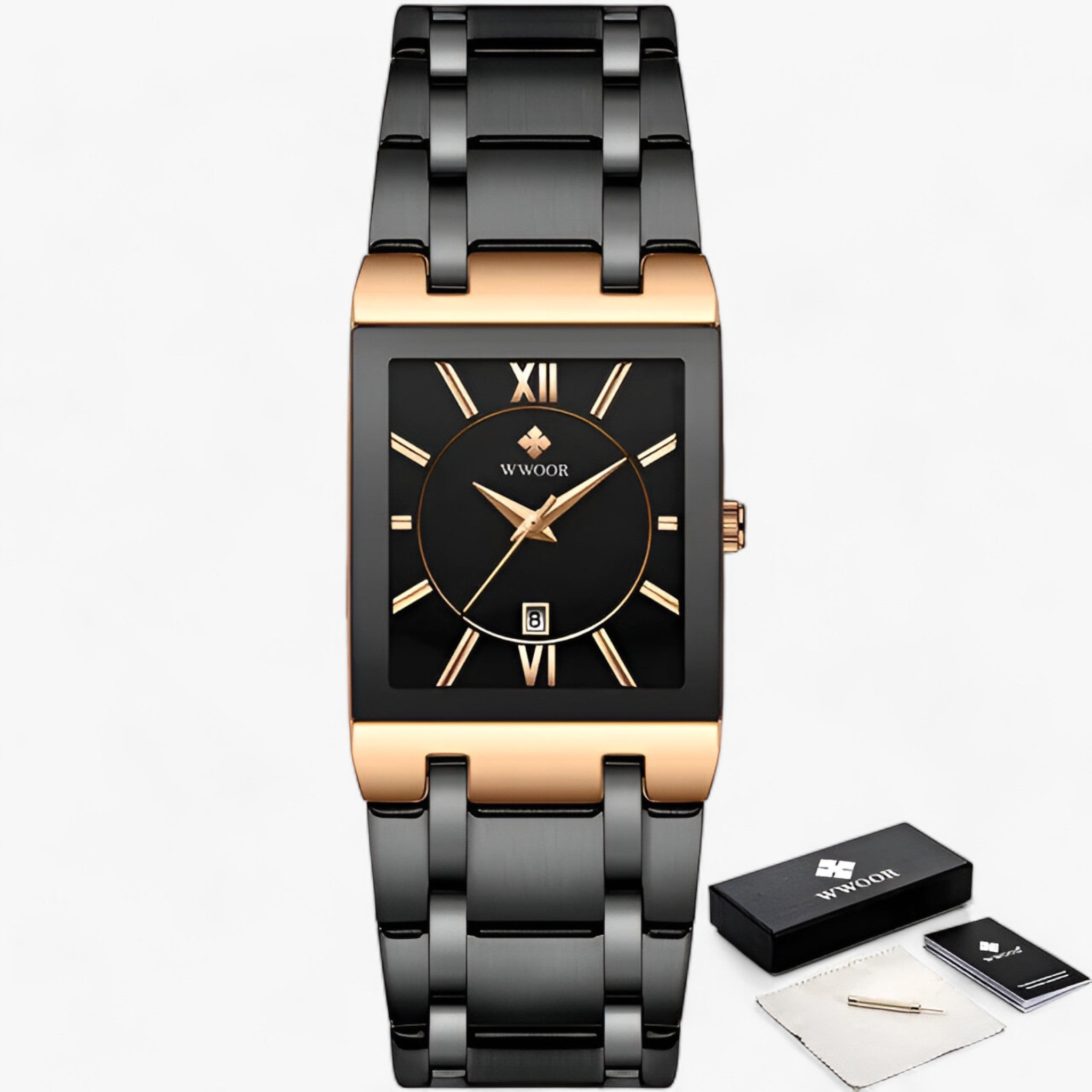 VERONICA | Damur - Trendy og holdbar til daglig brug - Sort Rosa Sort - watches - {{ product_tags }