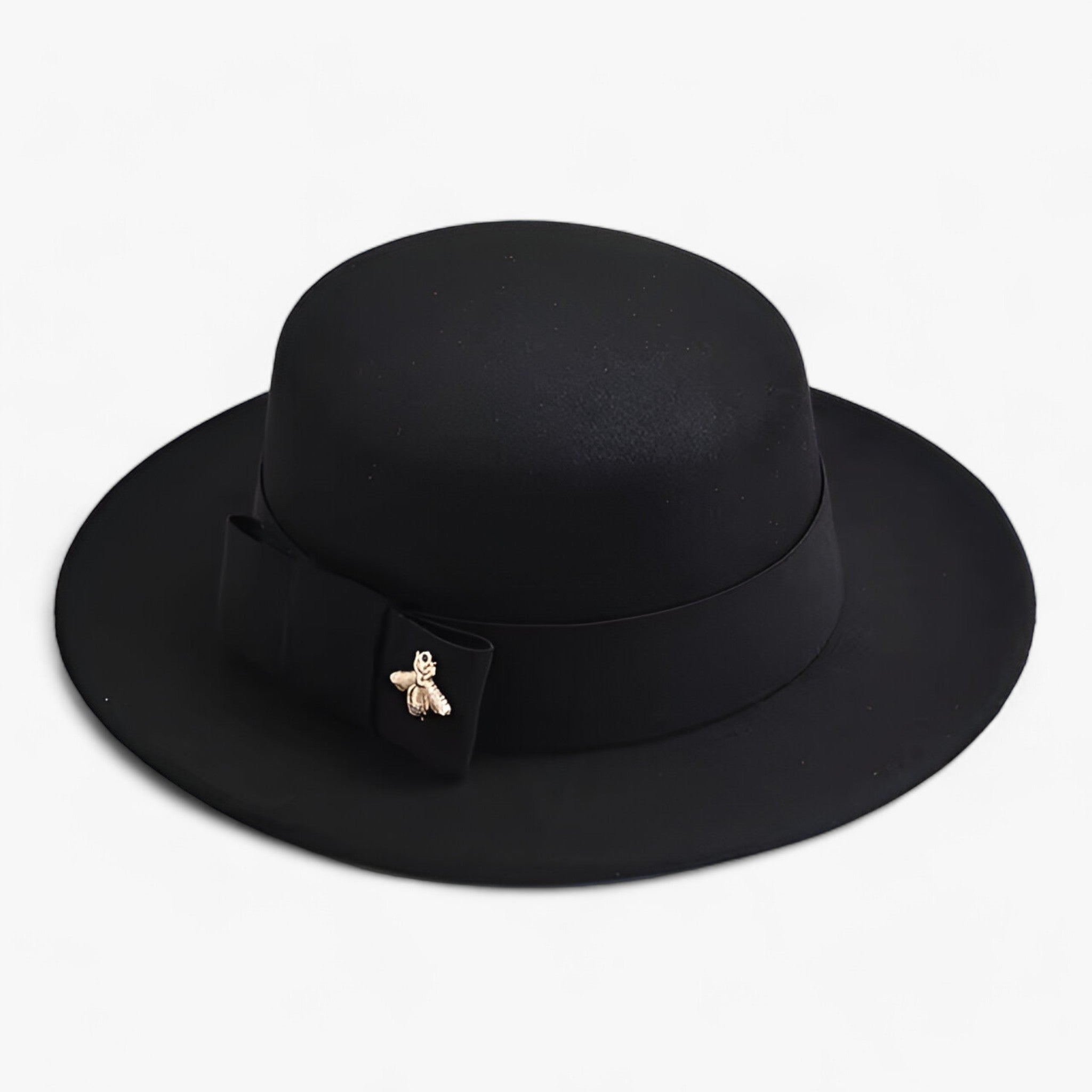 Ambra | Fedorahat til kvinder - elegant og moderigtig til formelle lejligheder - Sort 01 - women's fashion - {{ product_tags }