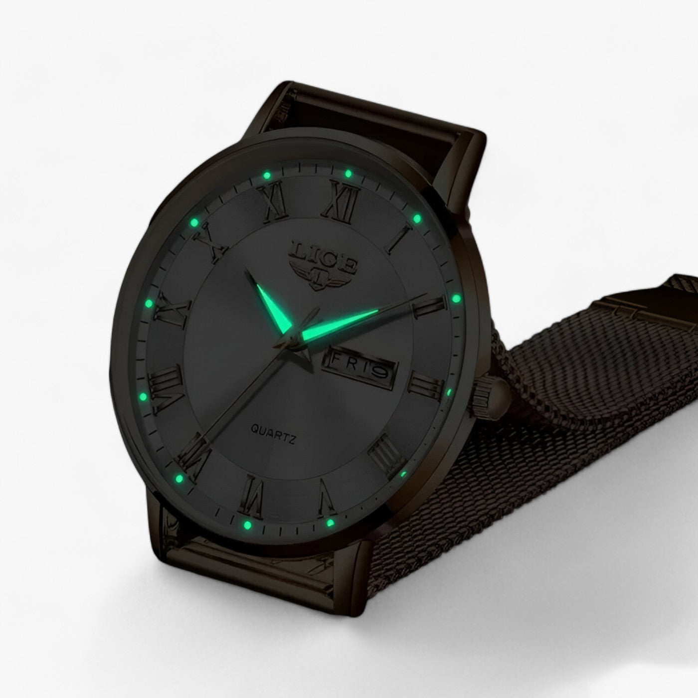 LINA - Stål-Mesh Ur - Raffineret tidsmåler til daglig brug - - watches - {{ product_tags }