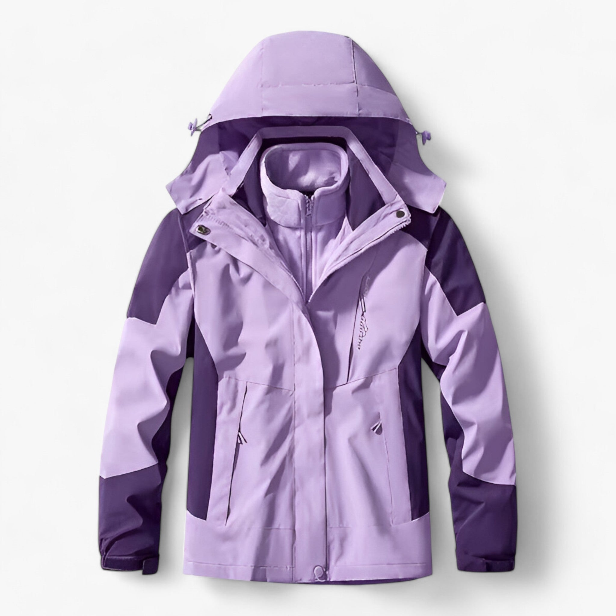 Avery | Udendørs Sæt 3-i-1 - Vintervarmt Vandtæt - Violetten Vrouwen - Jackets - {{ product_tags }