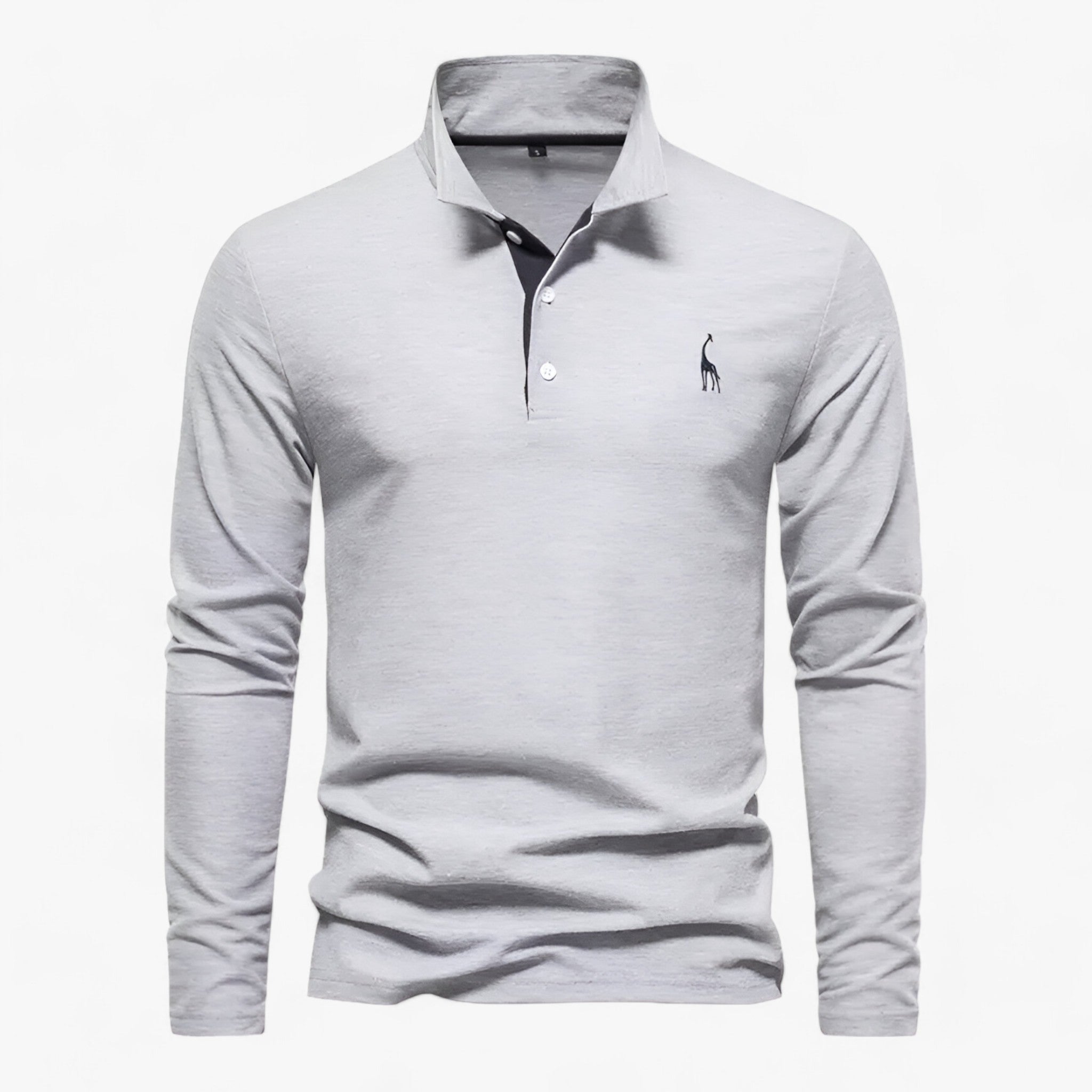 Ethan | Broderet Poloshirt - Perfekt til afslappede og formelle lejligheder - Hvid - men's fashion - {{ product_tags }