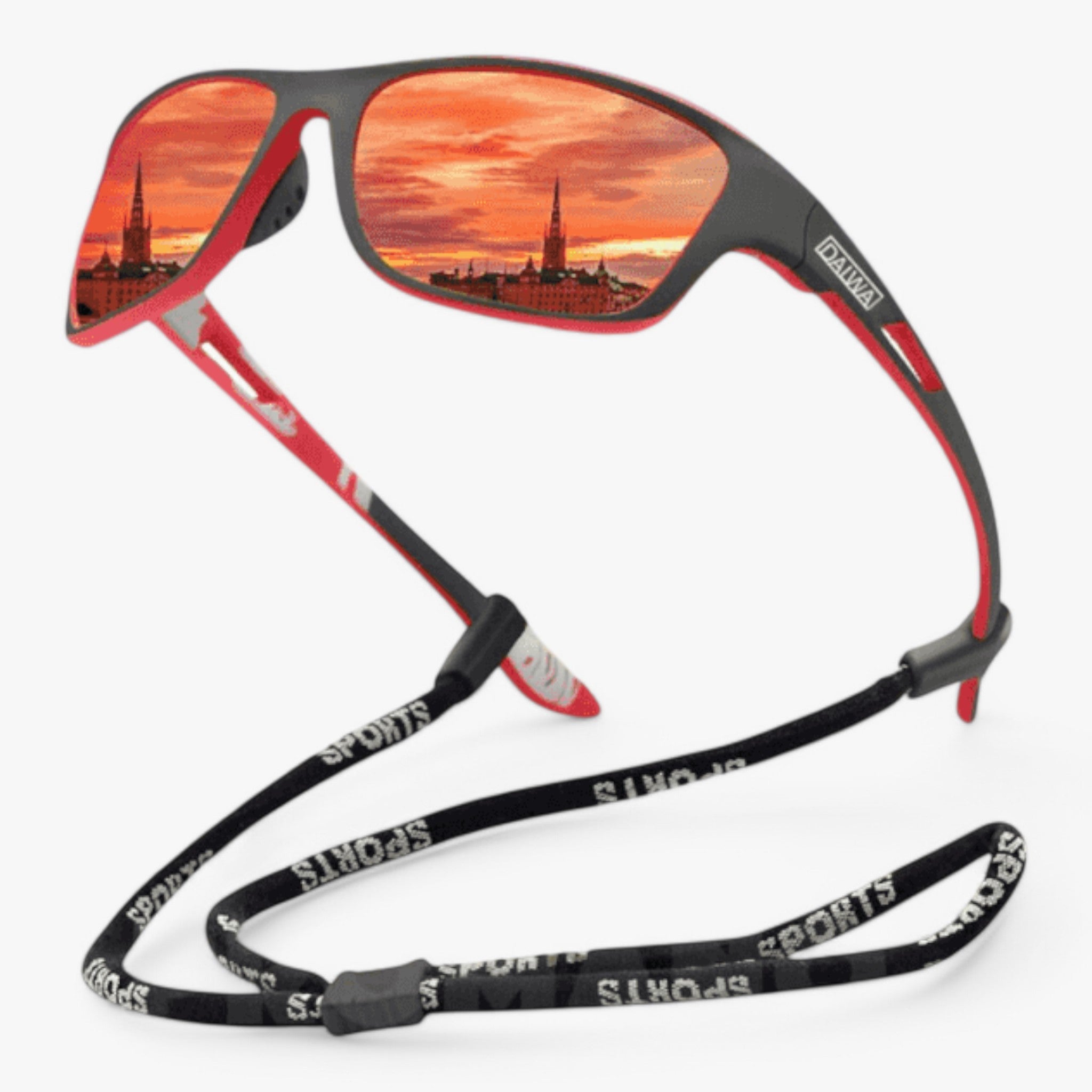 PolarSport PRO+ | Professionelle solbriller - Brandrød - PolarSport PRO+ | Professionelle solbriller- €25 - {{ product_tags }