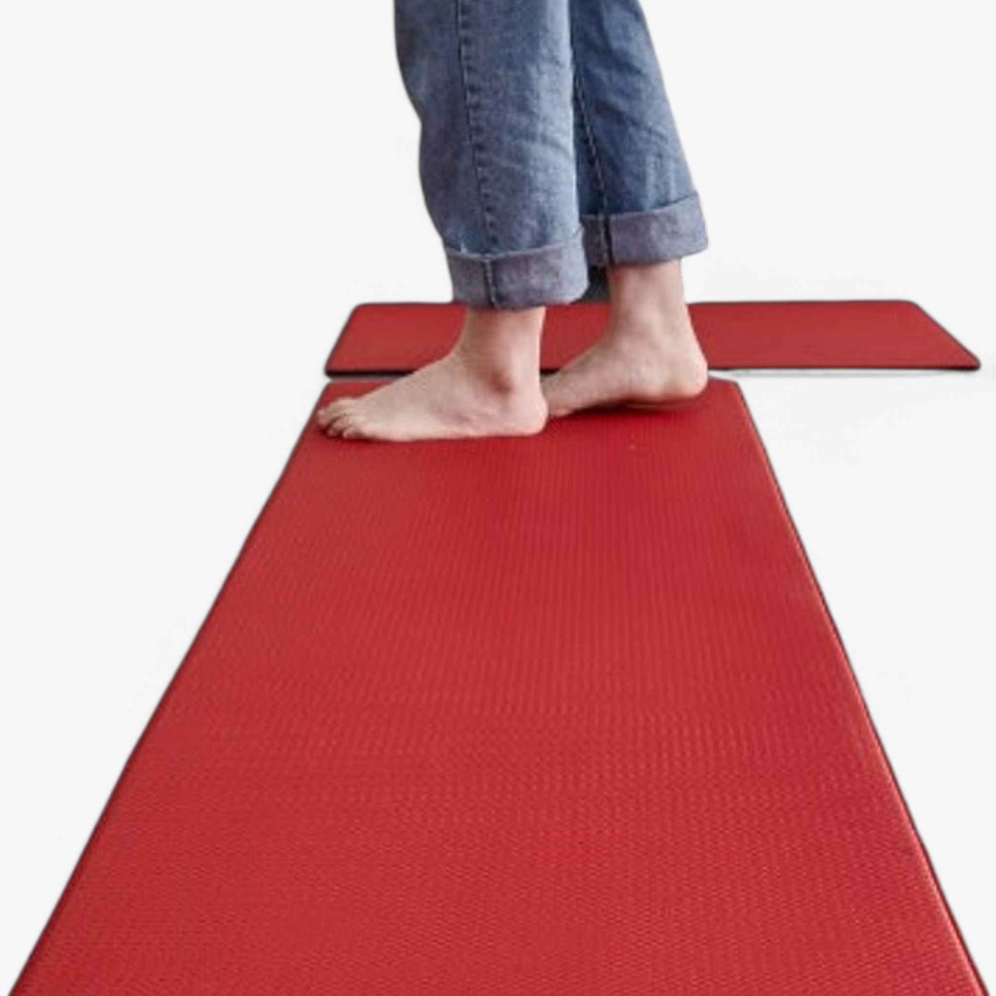 Gabbi | Ergonomisk gåmatte til køkkenet - Rød - house & garden - {{ product_tags }