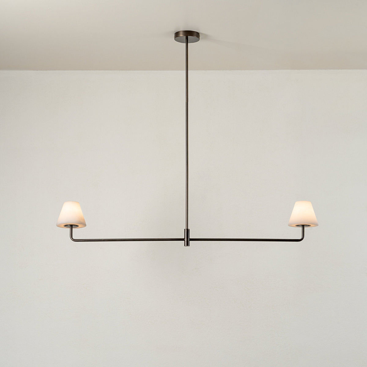Alba Pendellampe i Alabast og Bronze - - Pendelleuchte - {{ product_tags }