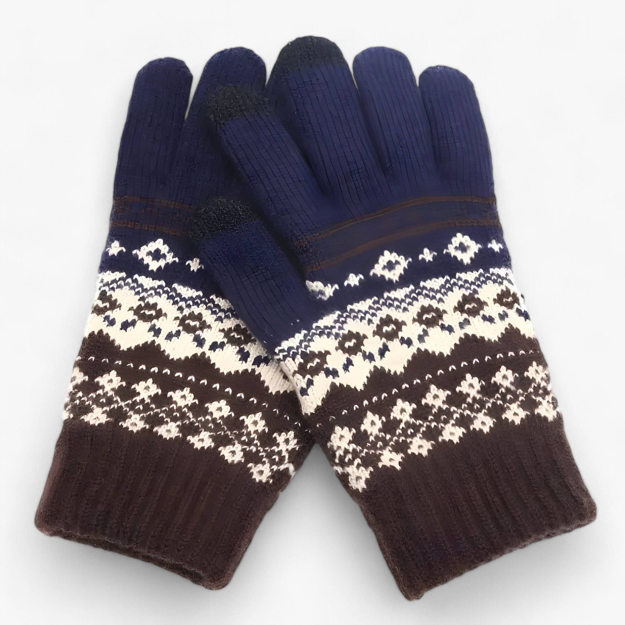 Casey | Plastikhandsker - Helfingersnit og grebsliste til vinteren - Style 2 blå En størrelse - winter - {{ product_tags }