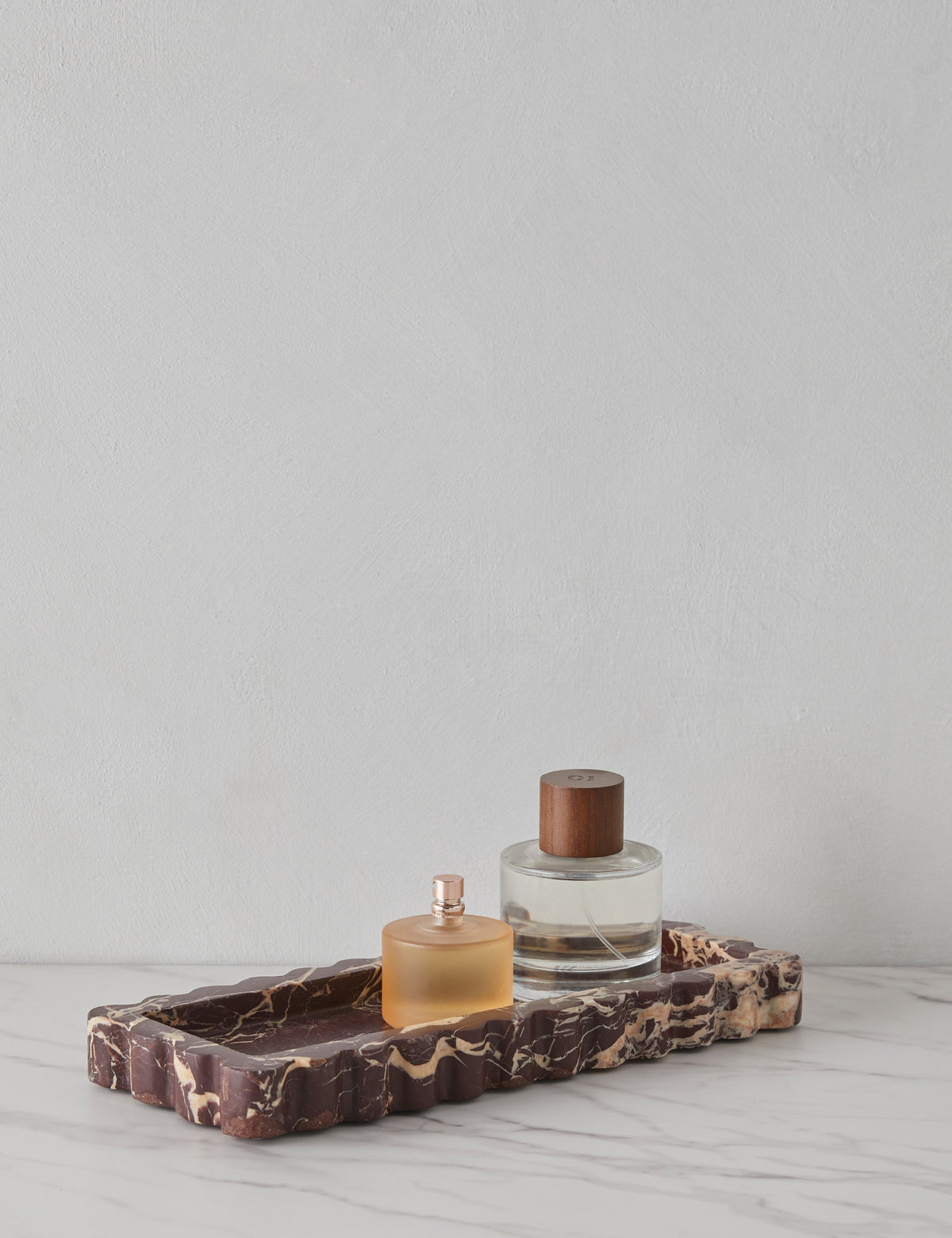 ScallopTray Marmor Dekorativ Bakke - - Decorative Trays - {{ product_tags }