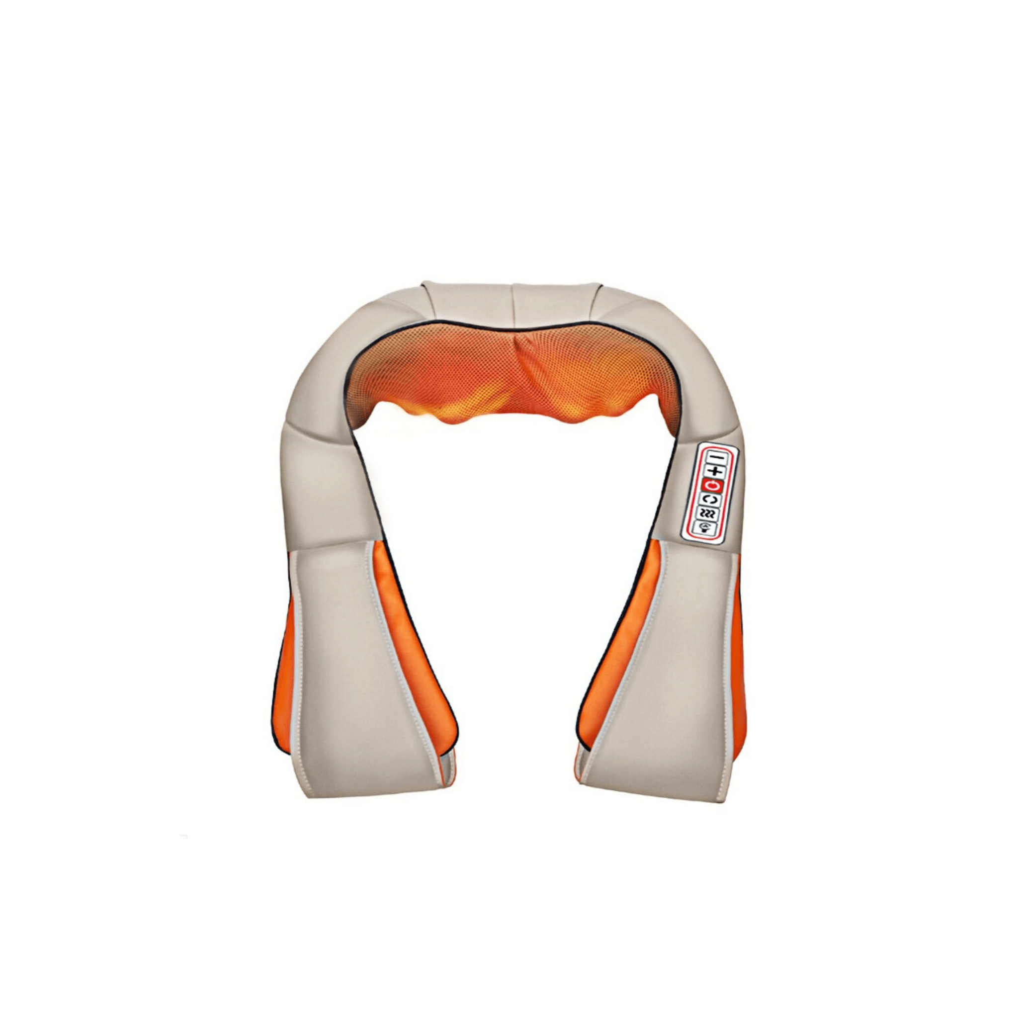 Shiatsu-massagepude - infrarød - nakke- og rygmassageapparat - Beige - 6 knapper - Shiatsu-massagepude - infrarød - nakke- og rygmassageapparat- €25 - {{ product_tags }