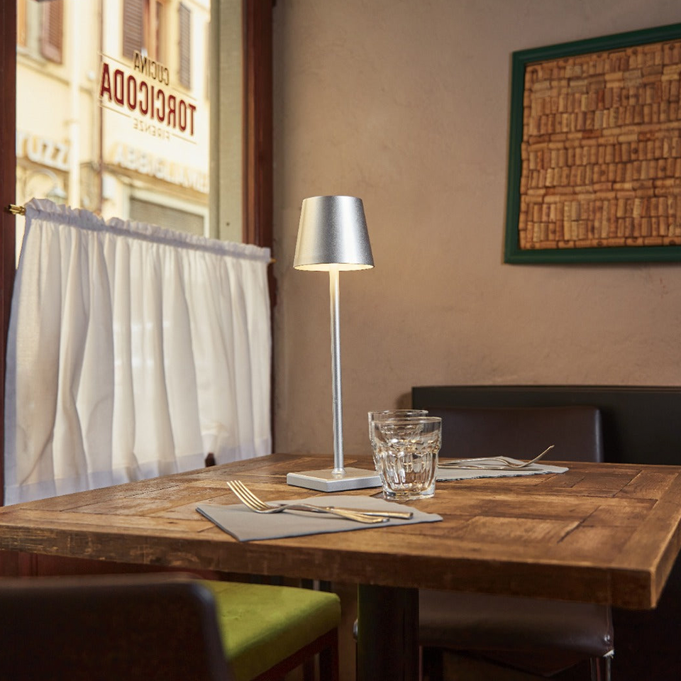 Ilumi | Bordlampe med touch-kontrol - Sølv - other - {{ product_tags }
