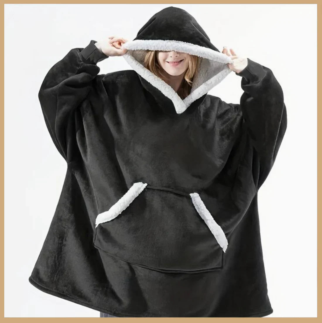 SNUGGY™ | Behagelig & Varme - Sort Énstørrelse passer alle - SNUGGY™ | Behagelig & Varme - €25 - {{ product_tags }