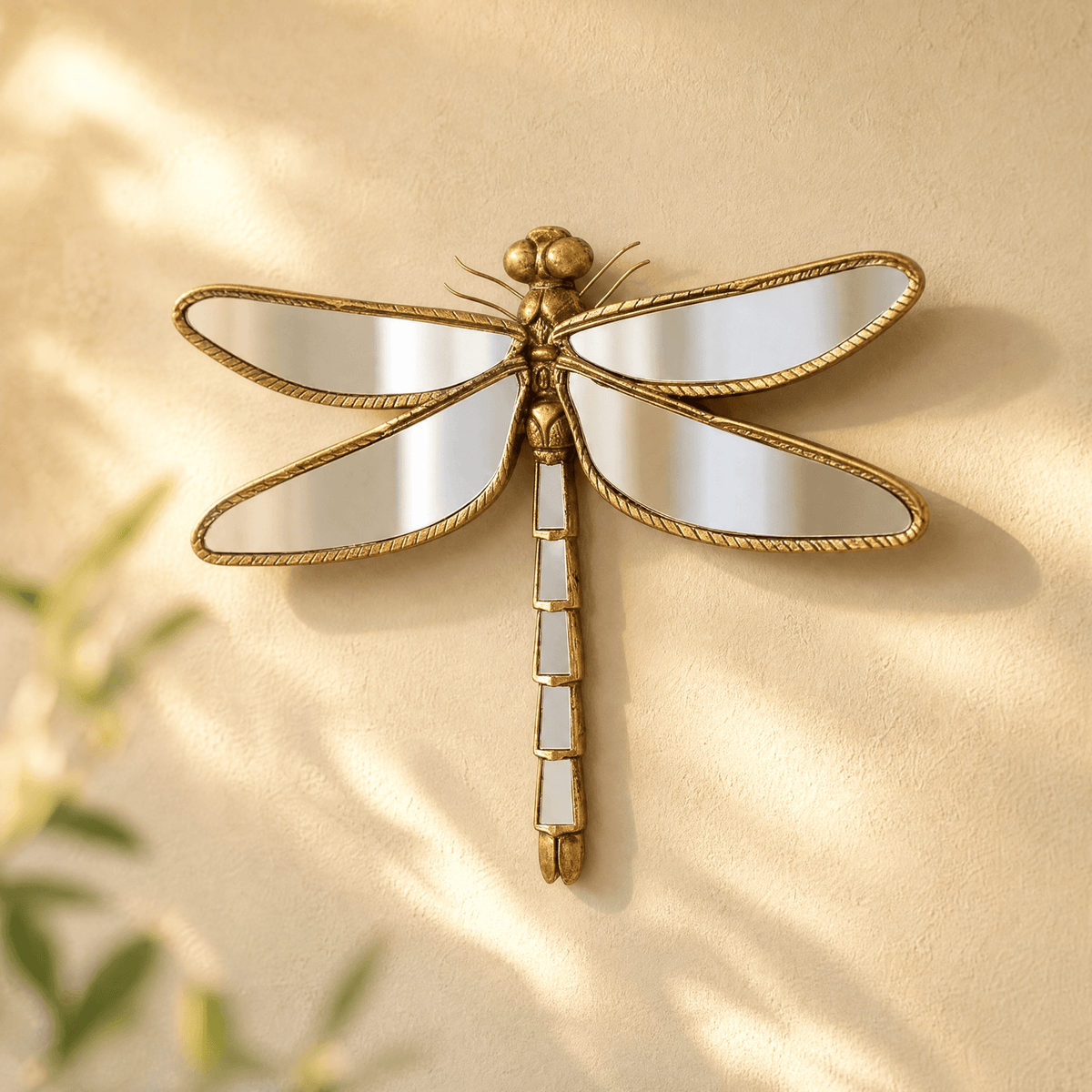 Guldsmed og Sommerfugl Dekorativt Vaegspejl - Guldsmed - Wall Mirror - {{ product_tags }