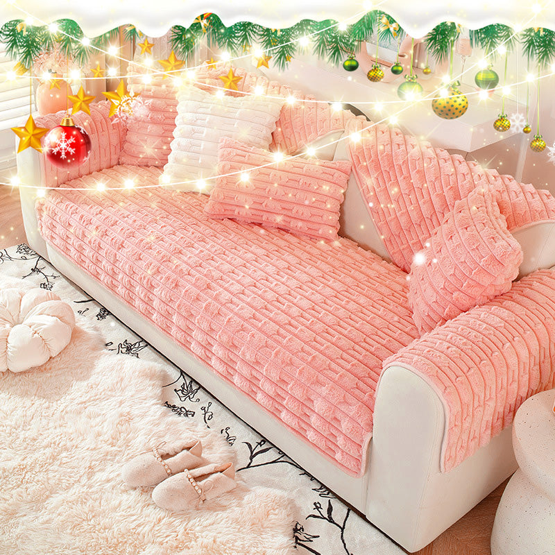 Cald | Super Blød Pluche Antiskrid Sofa Pude Betræk – Komfort og Stil til din Sofa - - house & garden - {{ product_tags }