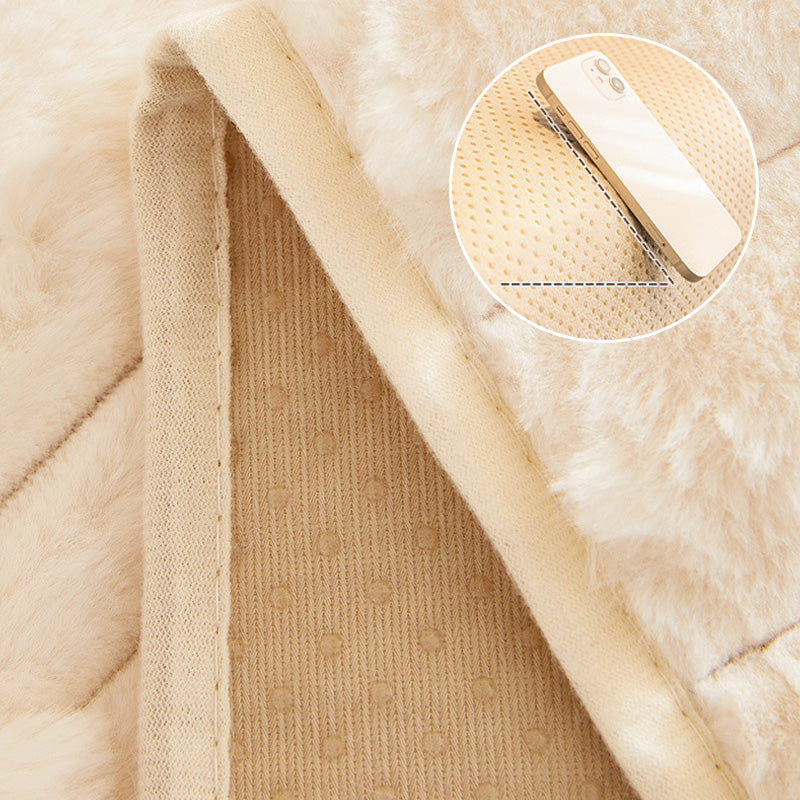 Cald | Super Blød Pluche Antiskrid Sofa Pude Betræk – Komfort og Stil til din Sofa - - house & garden - {{ product_tags }