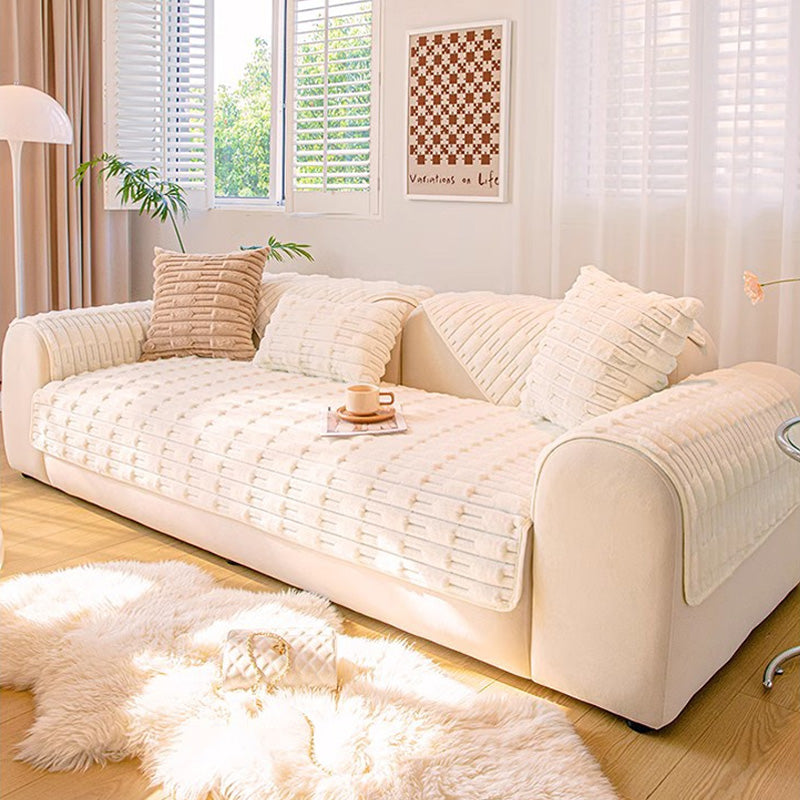 Cald | Super Blød Pluche Antiskrid Sofa Pude Betræk – Komfort og Stil til din Sofa - - house & garden - {{ product_tags }