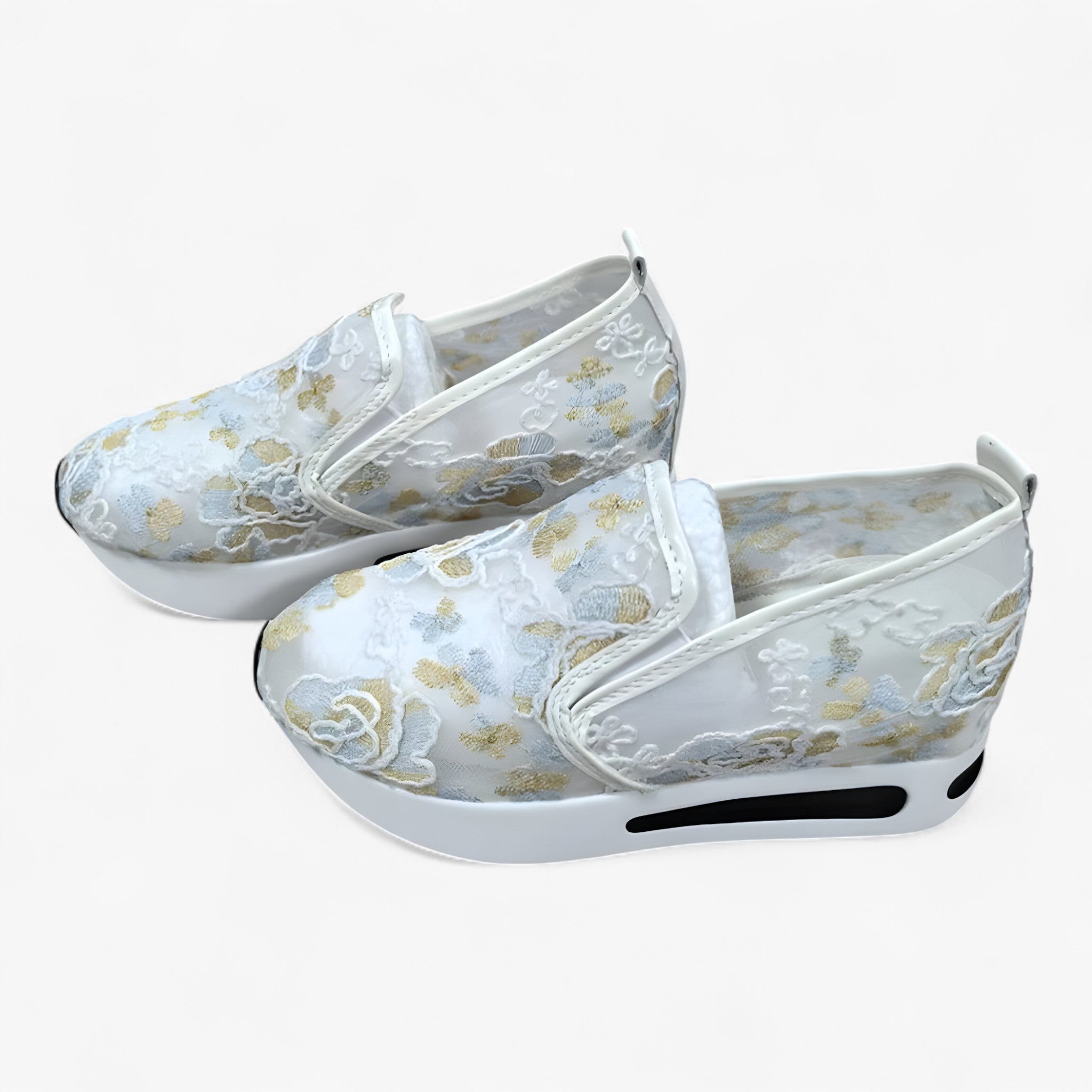 Emma | Broderede sko – Elegante og komfortable - Farve Hvid Nr. 2 - shoes - {{ product_tags }