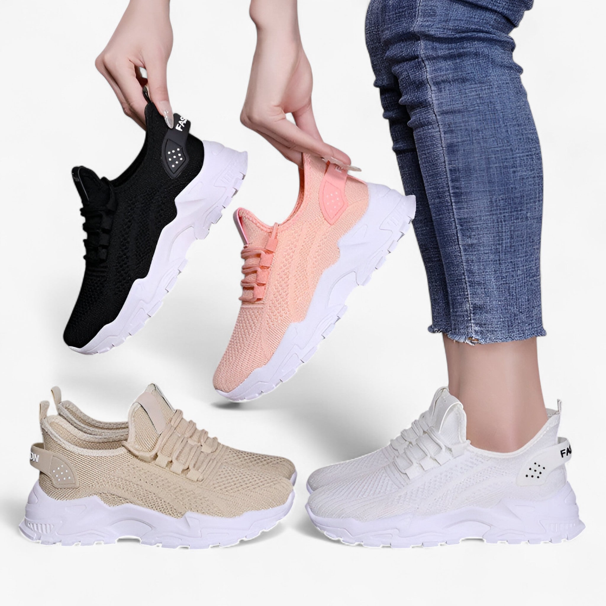 Liva | Damesko - Komfort og åndbarhed hele dagen - - shoes - {{ product_tags }