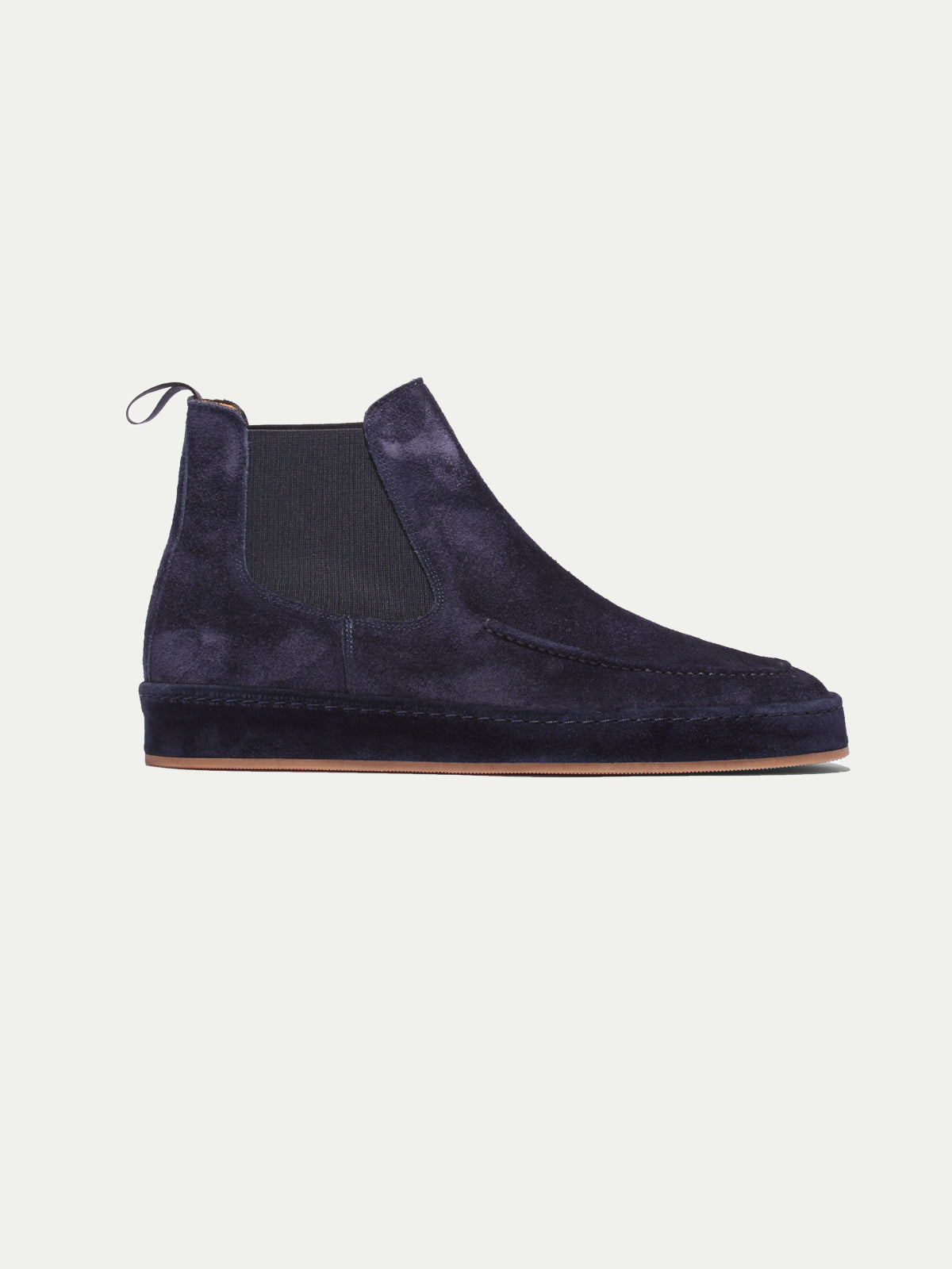 Herre Ruskind Chelsea Boot - Ruskindssaale med Elastisk Sidestykke