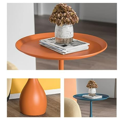 Rund metalbord med base - middelalderlig bord i moderne stil - - house & garden - {{ product_tags }