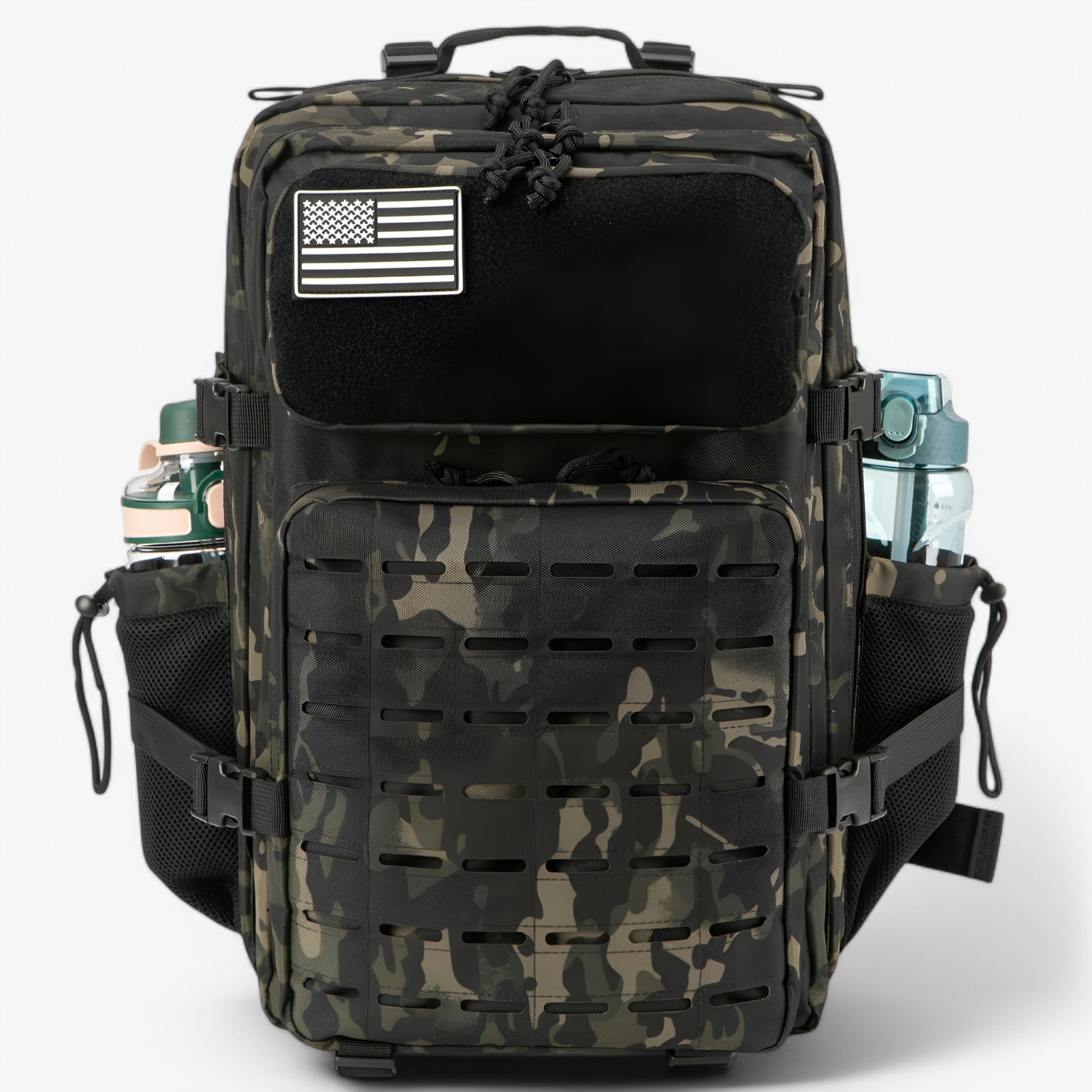 Taktisk rygsæk - Holdbar og Vandtæt - 2.0 Sort Camouflage - Taktisk rygsæk - Holdbar og Vandtæt - €25 - {{ product_tags }