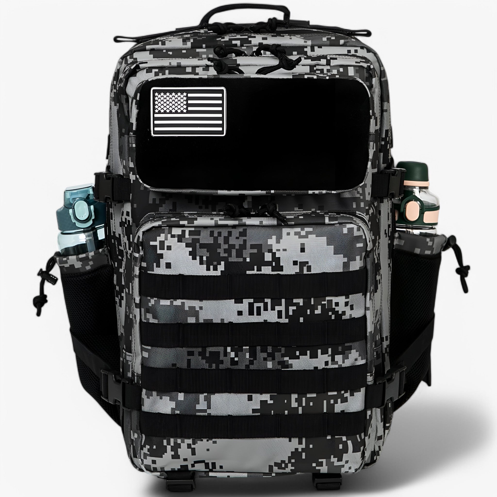 Taktisk rygsæk - Holdbar og Vandtæt - 1.0 Sort camouflage - Taktisk rygsæk - Holdbar og Vandtæt - €25 - {{ product_tags }