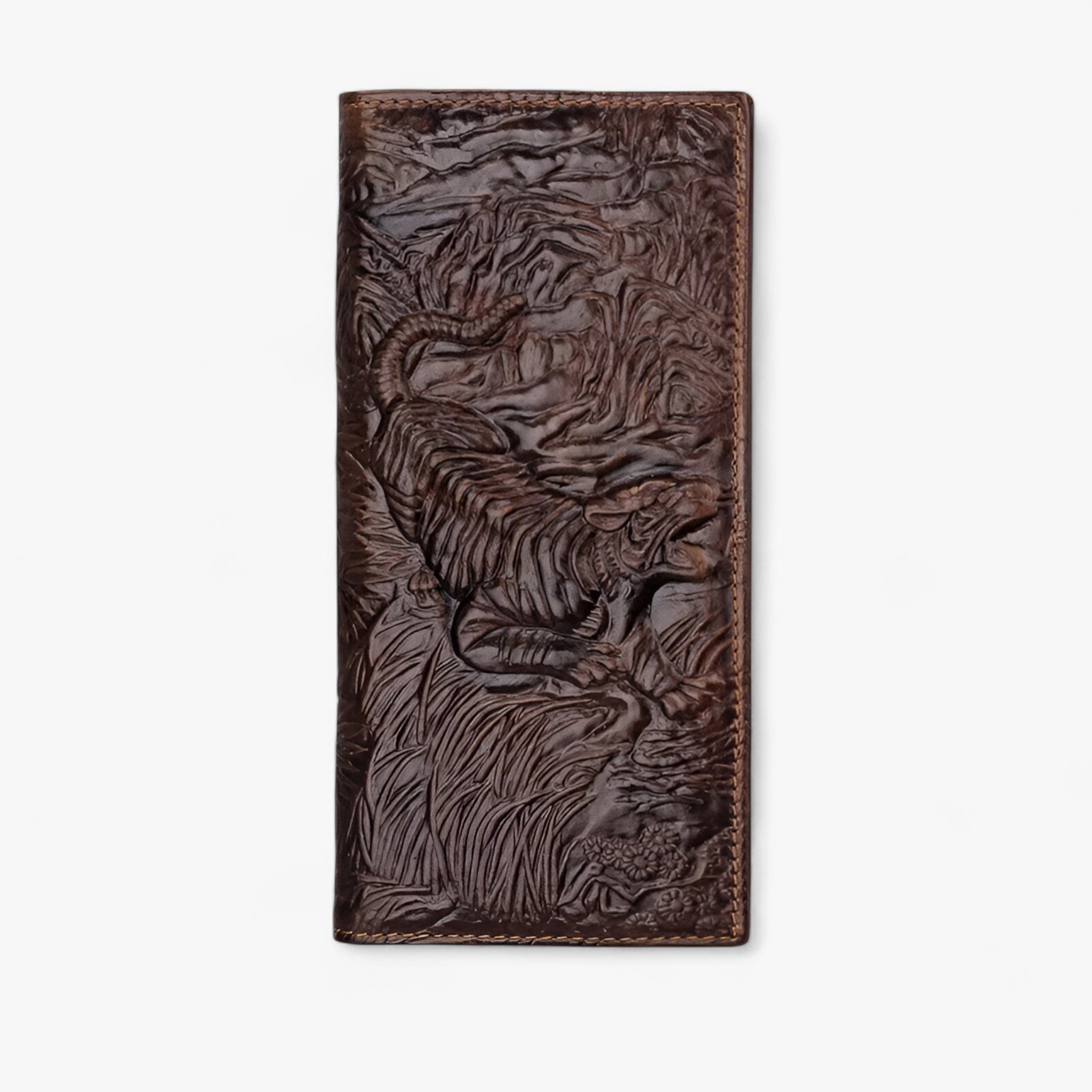 Vintage Læder Bifold Tegnebog - tiger-chang - bags - {{ product_tags }