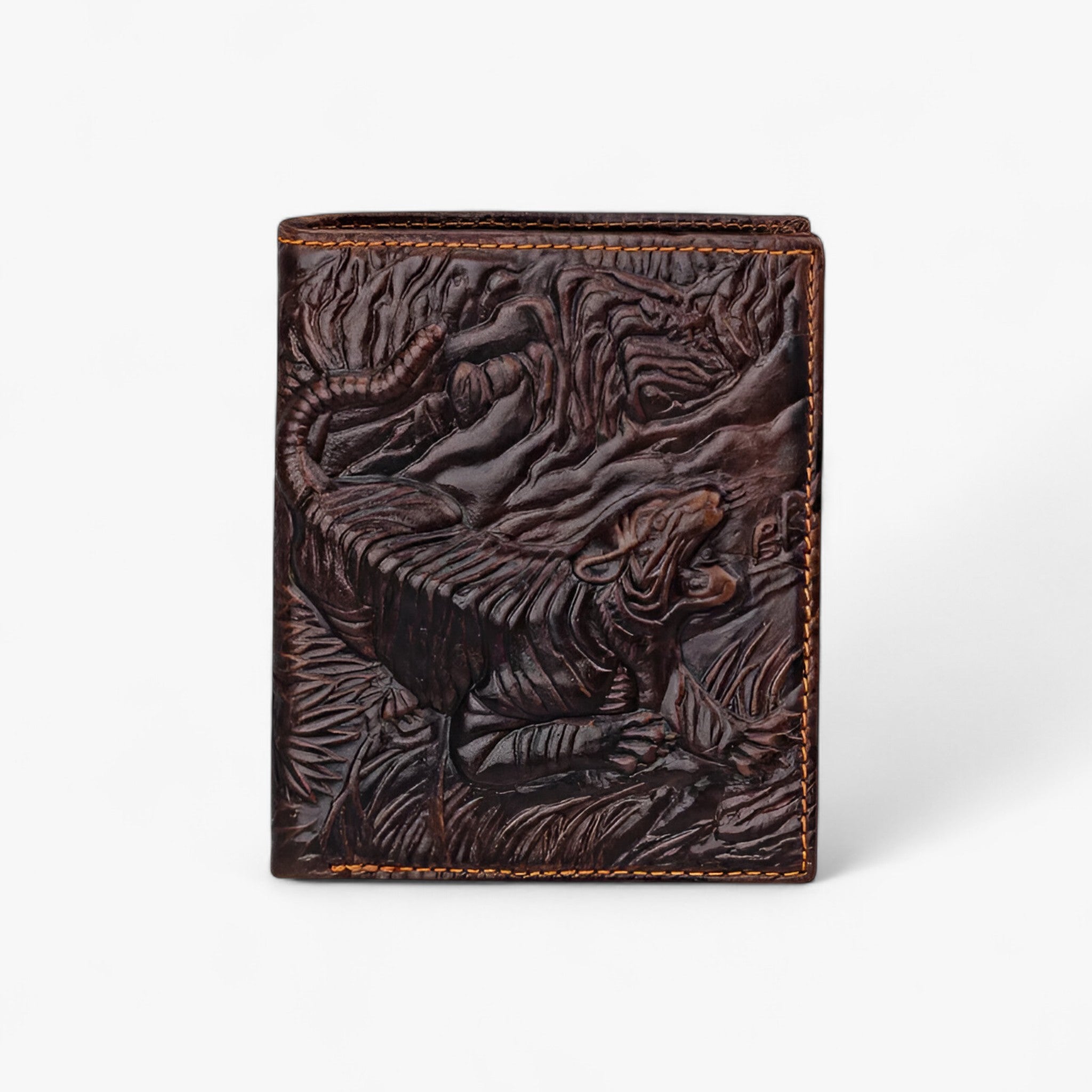 Vintage Læder Bifold Tegnebog - tiger-shu - bags - {{ product_tags }