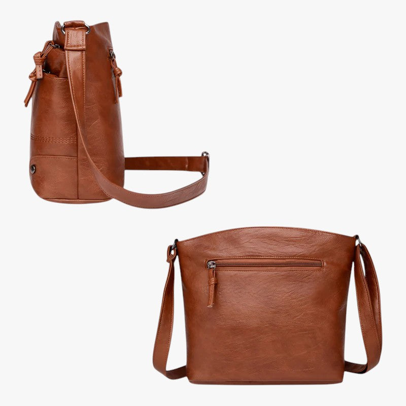Toli™ - Vintage læder skuldertaske - - bags - {{ product_tags }