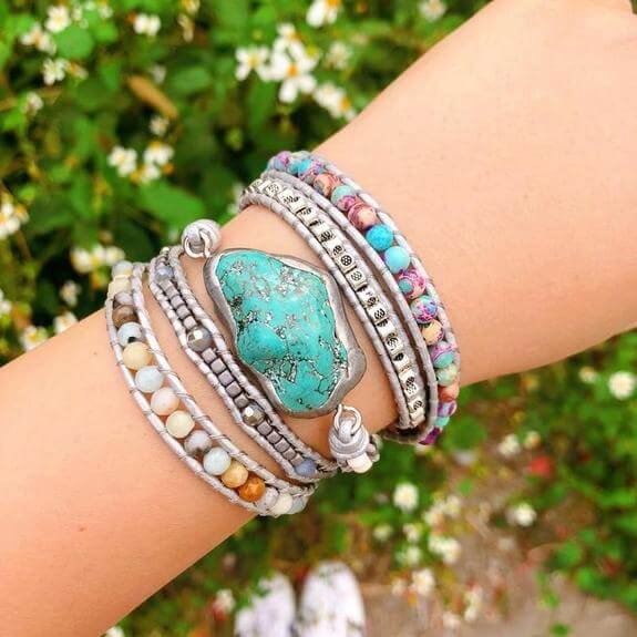 Turkis helende beskyttende armbånd - - watches - {{ product_tags }
