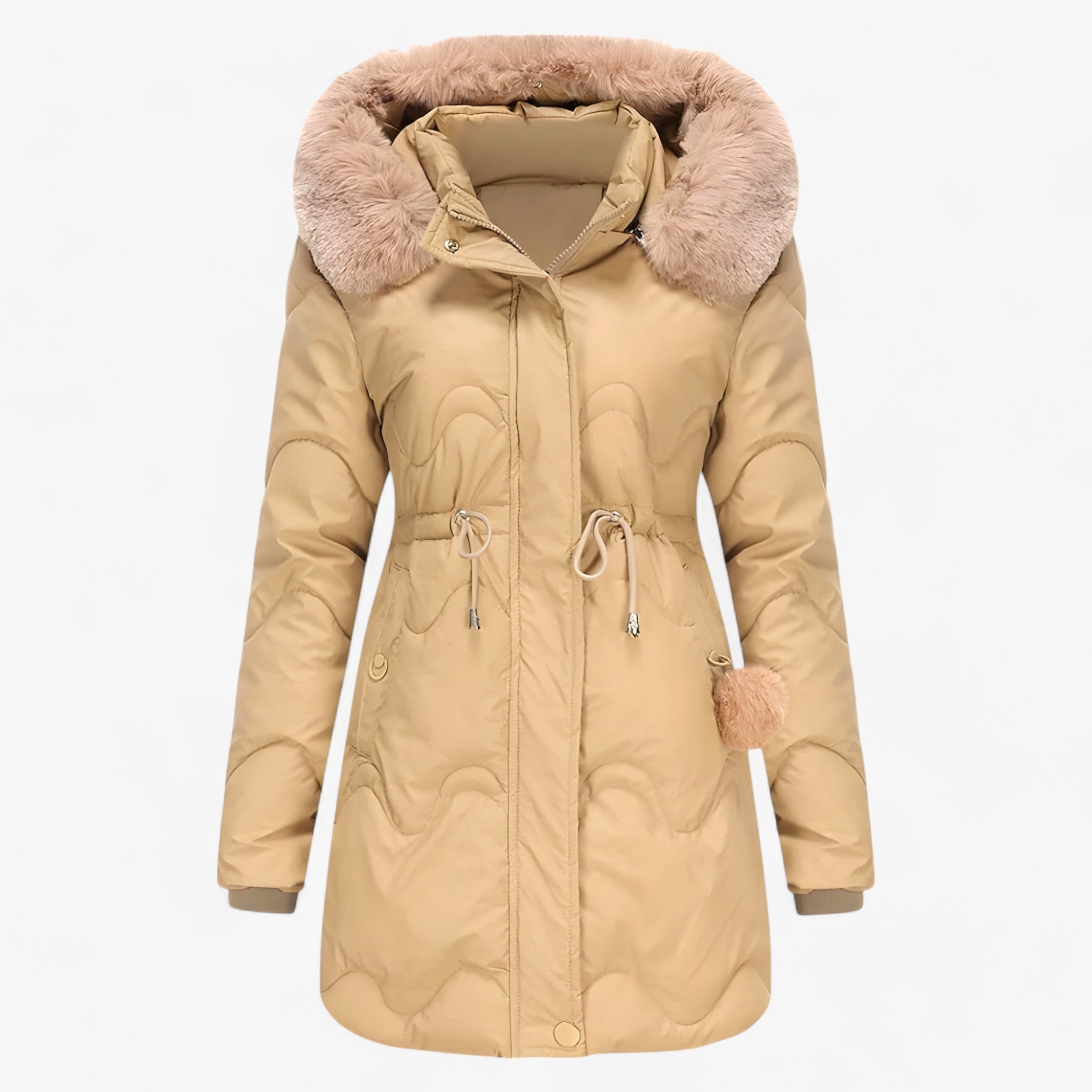 Aira | Vinterdunjakke - med hætte og tyk pels for maksimal varme - - winter - {{ product_tags }