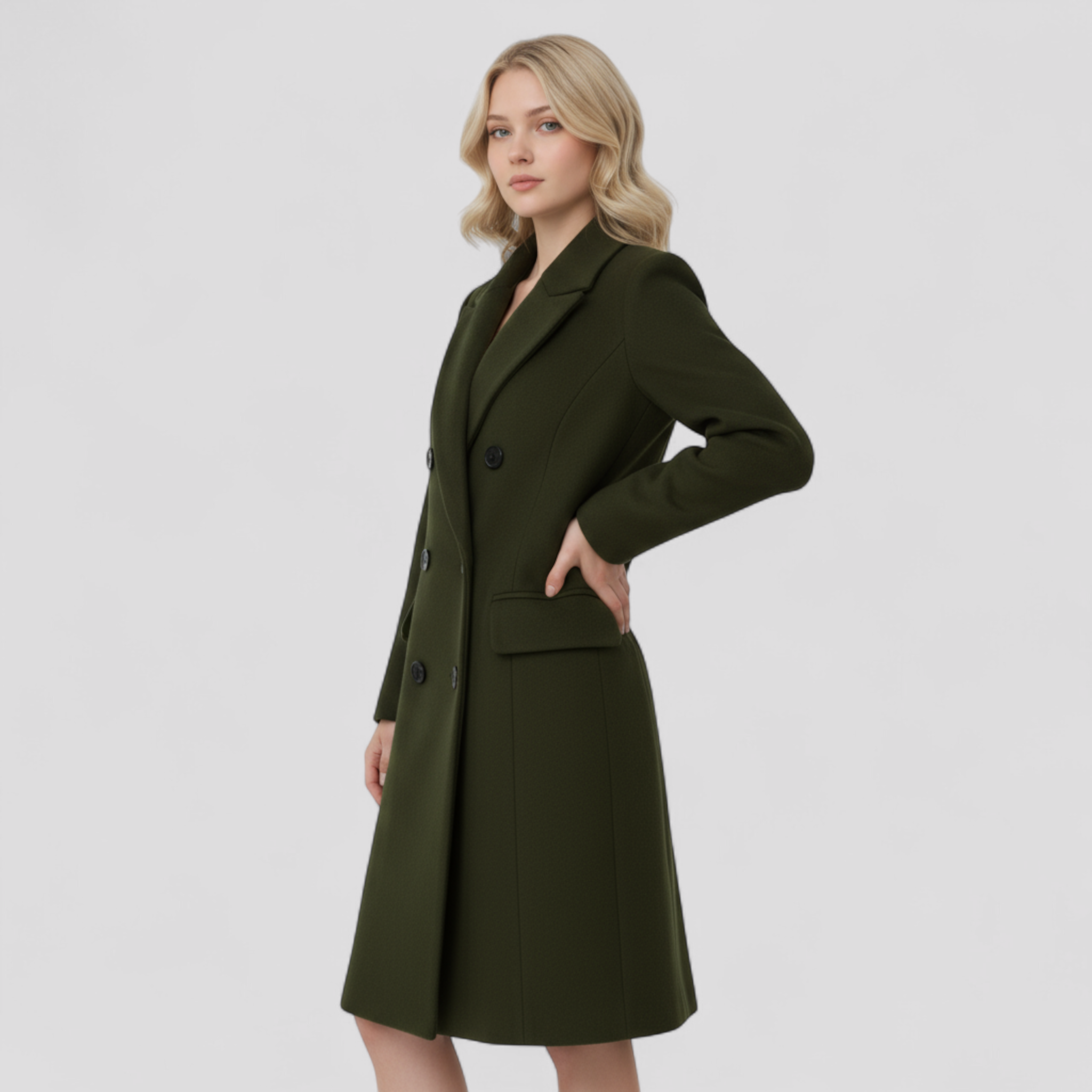 Darla | Elegant dame uldjakke: varm, blød og perfekt til kontoret - - Darla | Elegant dame uldjakke: varm, blød og perfekt til kontoret - €25 - {{ product_tags }