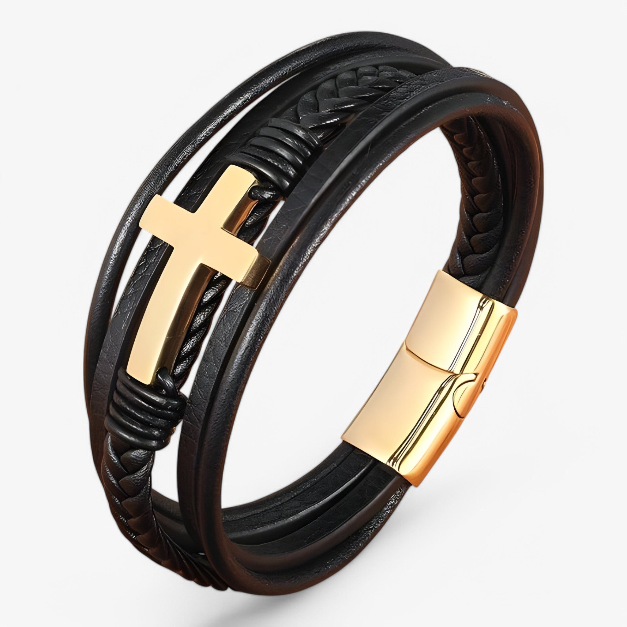 Armbånd af stålstyrke - Guld - Armbånd af stålstyrke- €25 - {{ product_tags }