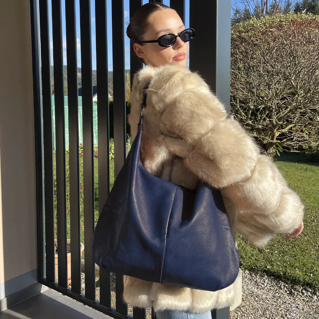Kaia Vegansk Læder Hobo Taske - - bags - {{ product_tags }