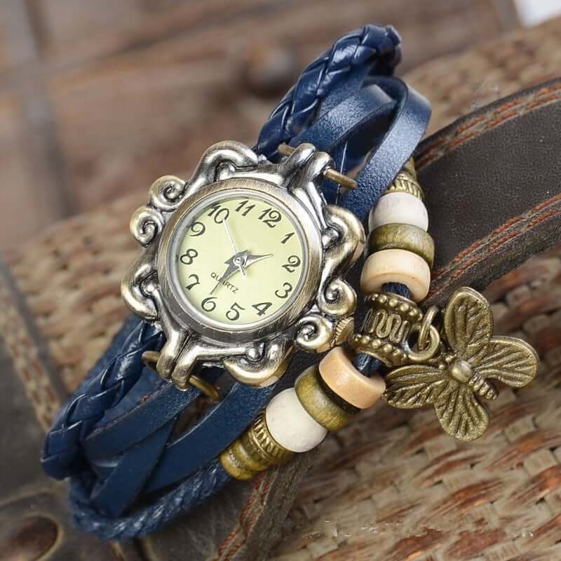Vintage armbåndsur - Blå - watches - {{ product_tags }