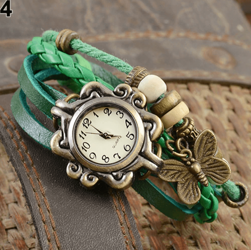 Vintage armbåndsur - Grøn - watches - {{ product_tags }