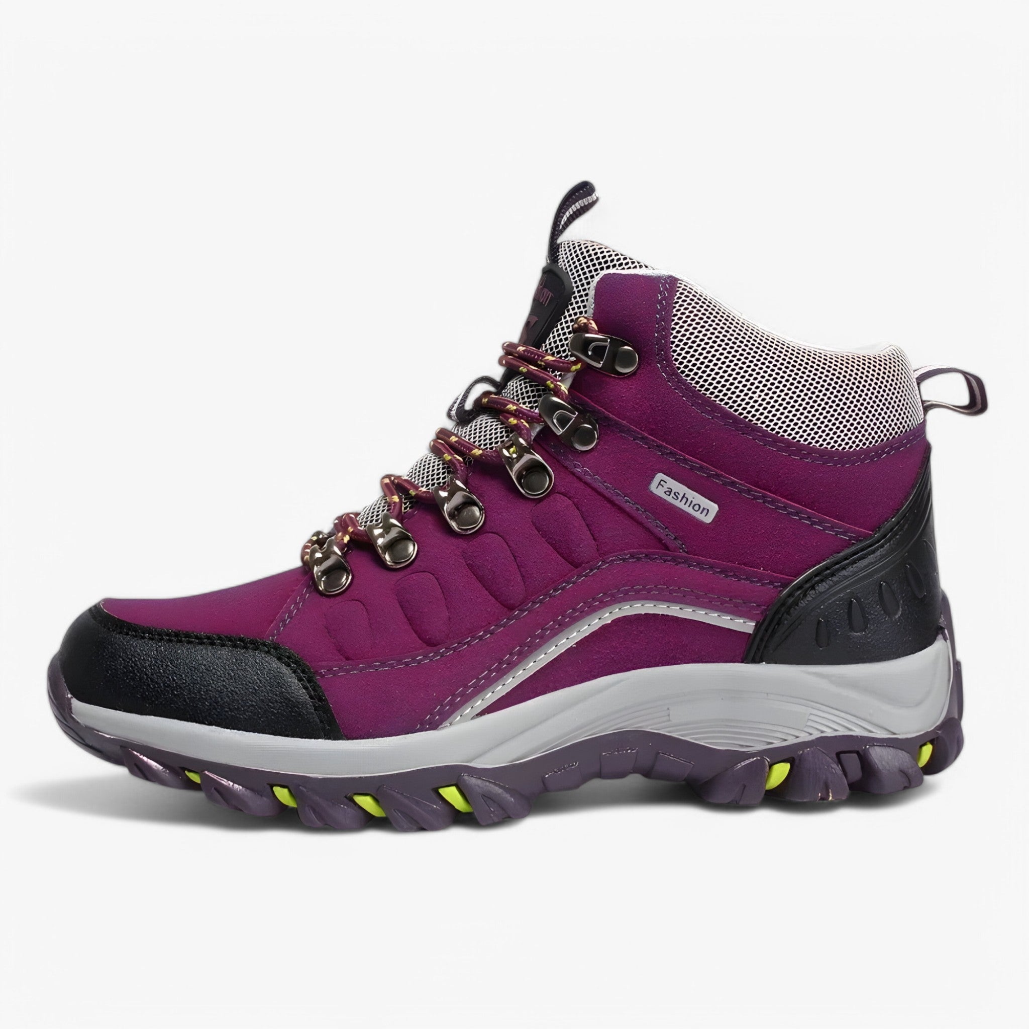 Vandtætte high-top vandresko til damer og herrer – skridsikre sneakers - Lilla - Vandtætte high-top vandresko til damer og herrer – skridsikre sneakers - €25 - {{ product_tags }